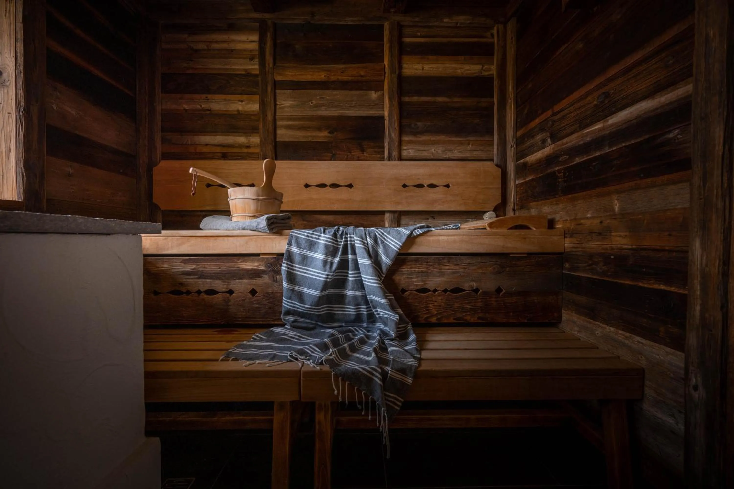 Sauna in Boutique Hotel Bellevue Lermoos