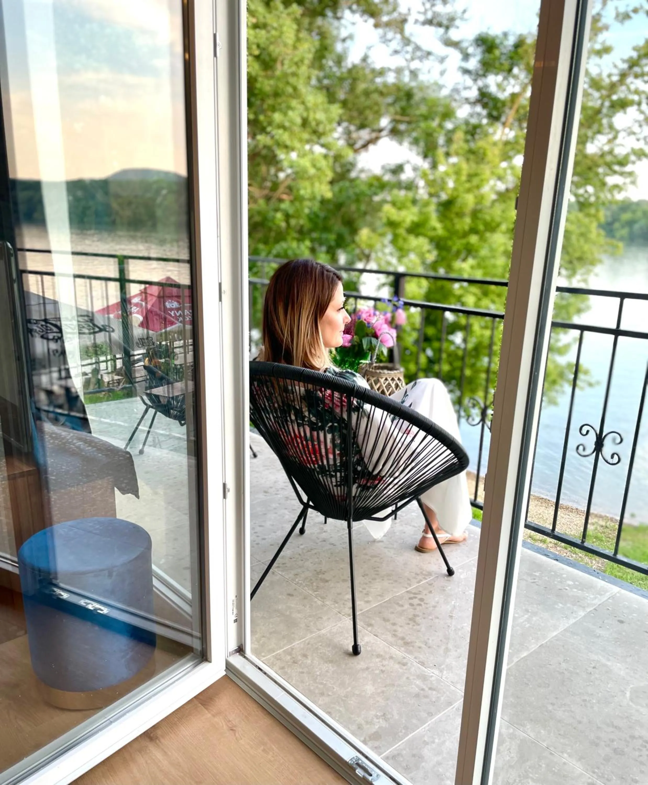 Balcony/Terrace in Duna P'Art Panzió