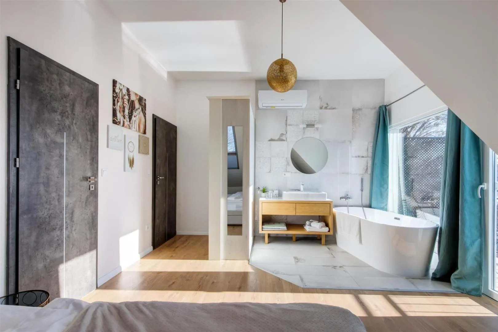 Toilet, Bed in Duna P'Art Panzió