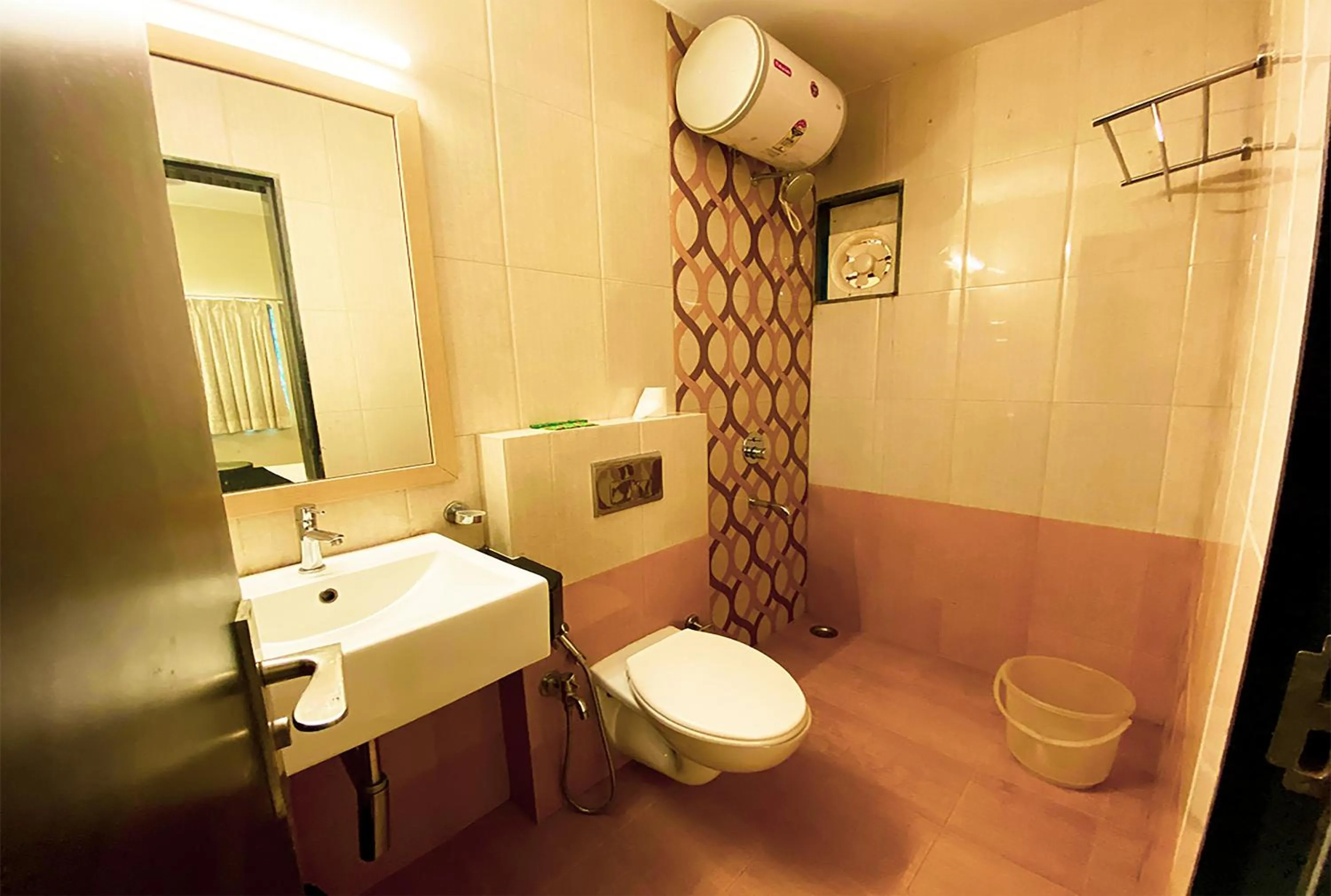 Bathroom in Aron Resort Lonavala - Near Old Mumbai Pune Highway
