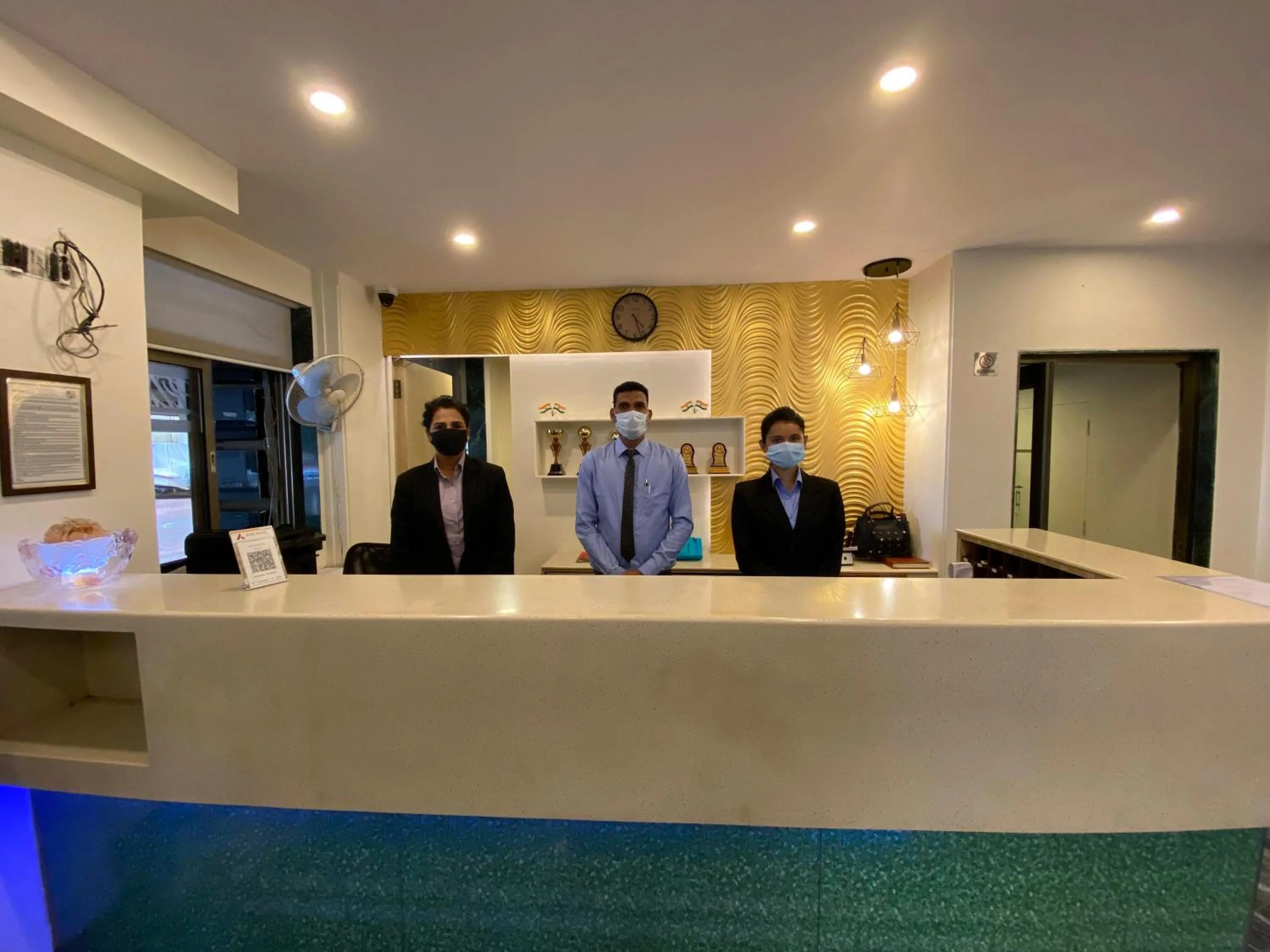 Staff in Aron Resort Lonavala - Near Old Mumbai Pune Highway
