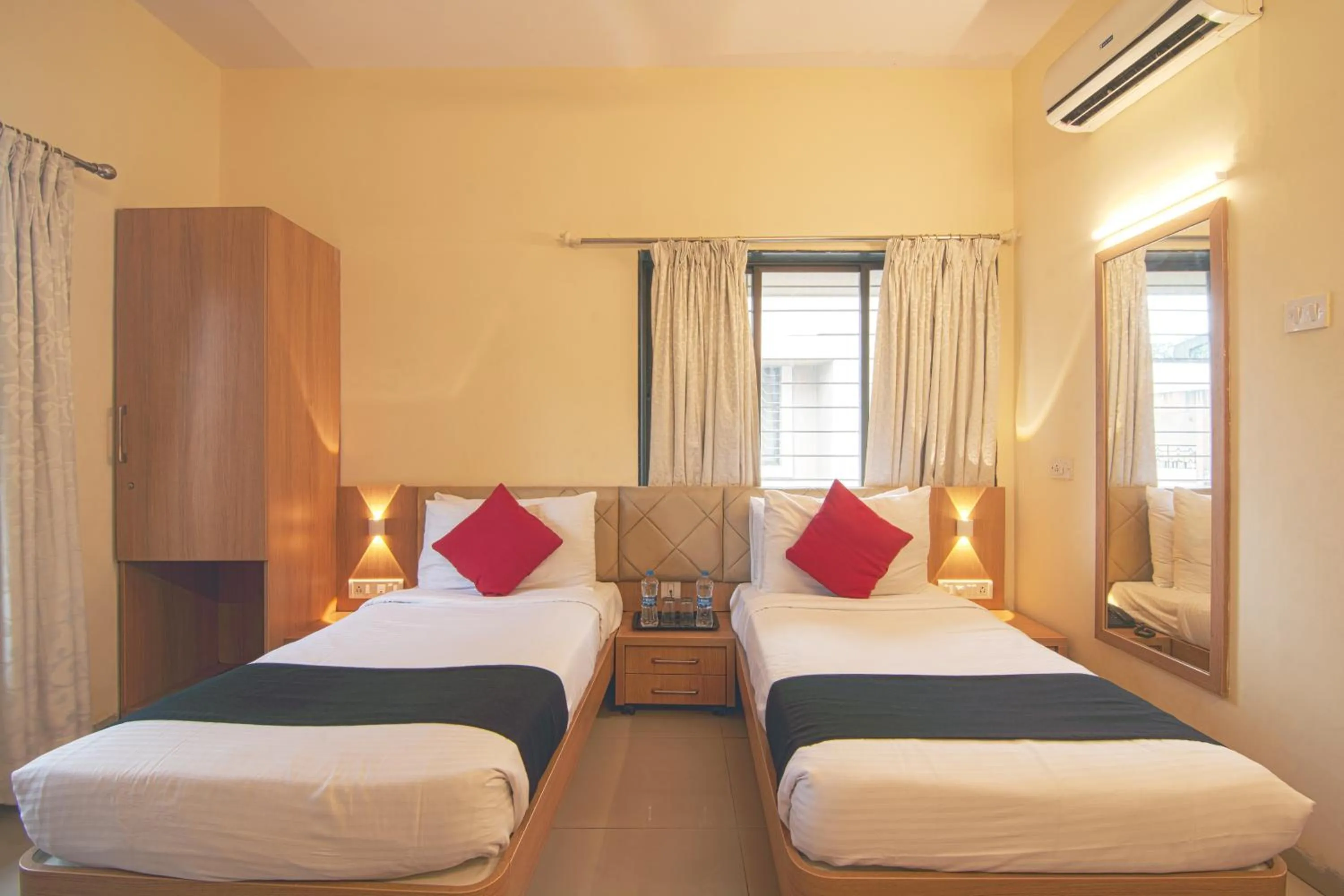 Bed in Aron Resort Lonavala - Near Old Mumbai Pune Highway