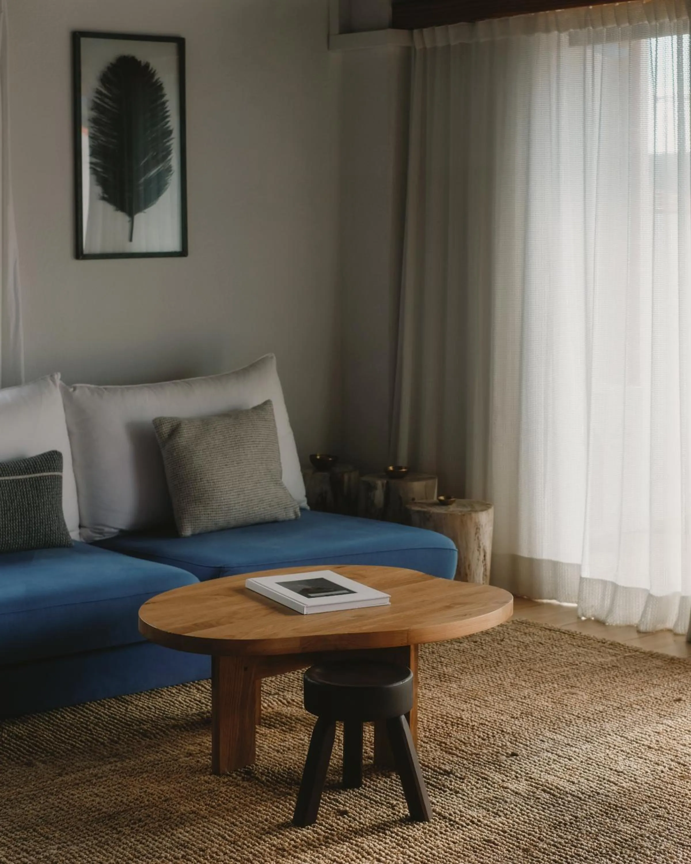 Seating area in Hotel Casa Nereta