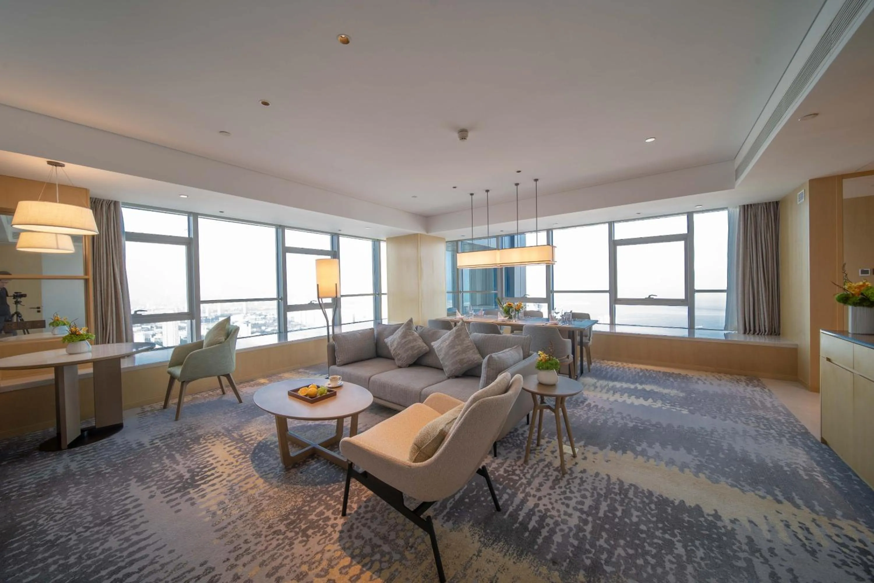 Bed in Holiday Inn Qinhuangdao Haigang