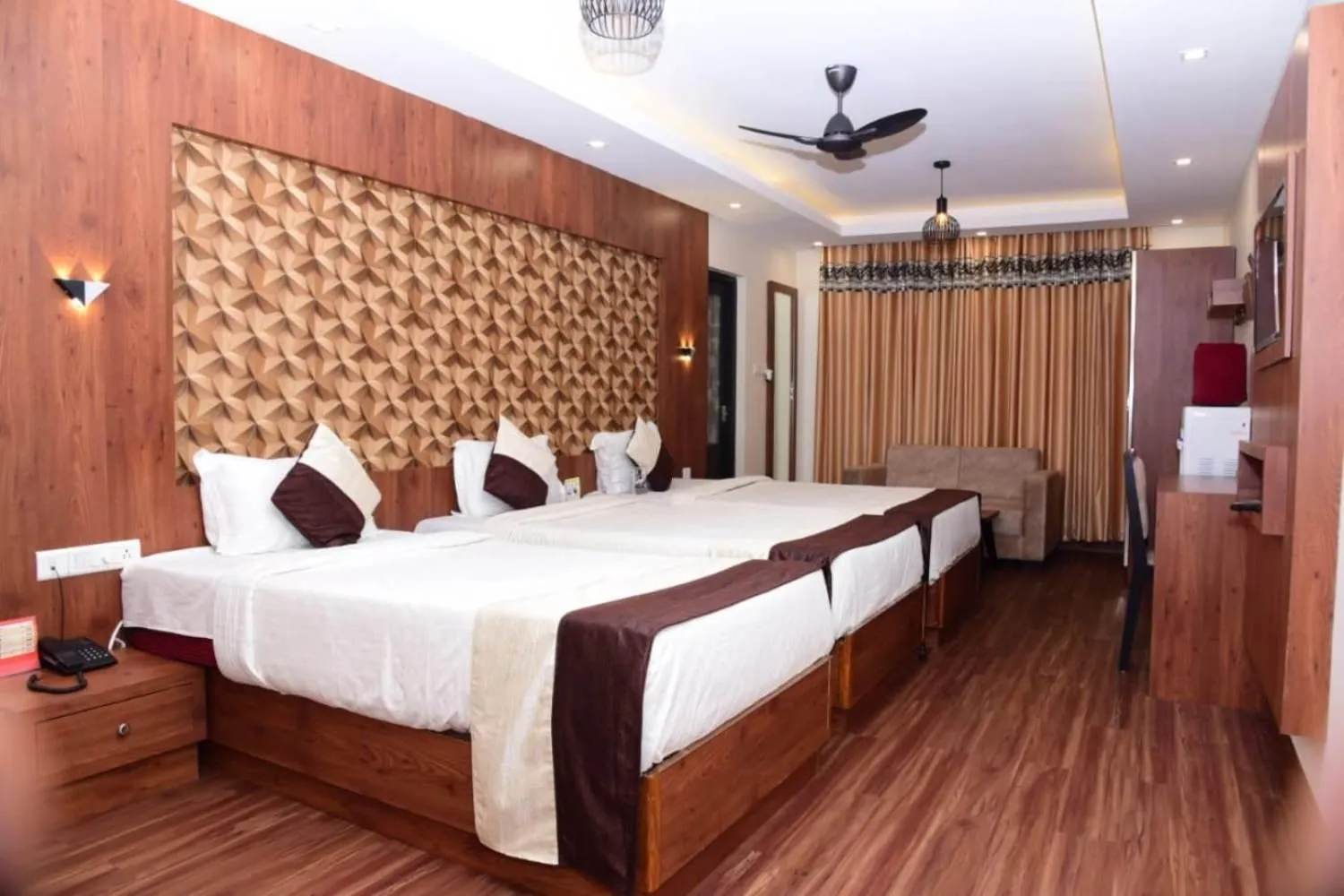 Bed in Hotel Apple Valley