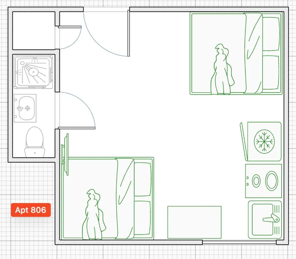 Photo of the whole room in Studios in New York