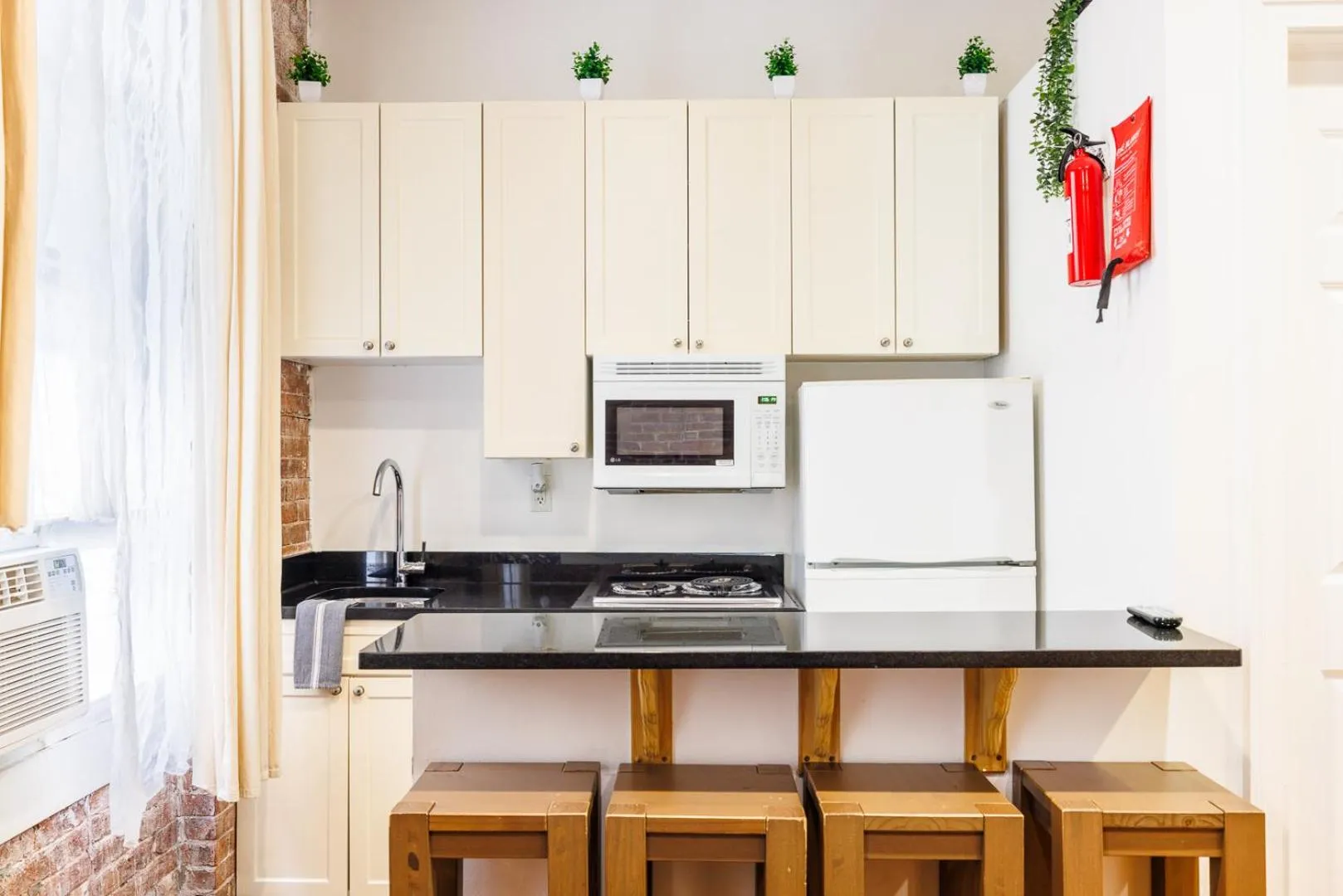 Kitchen or kitchenette in Studios in New York