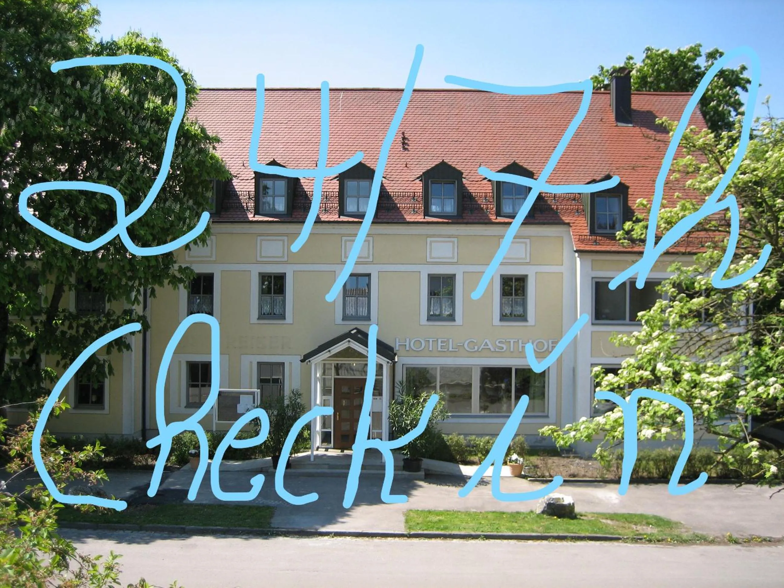 Property building in Hotel - Restaurant Kastanienhof Lauingen