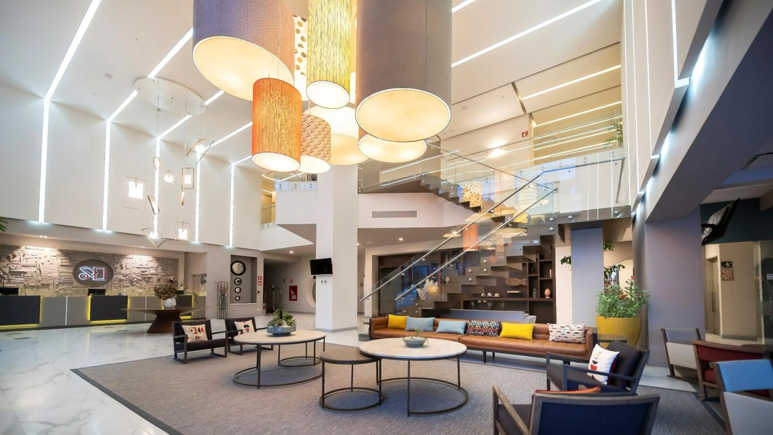 Living room in Metria Hotel