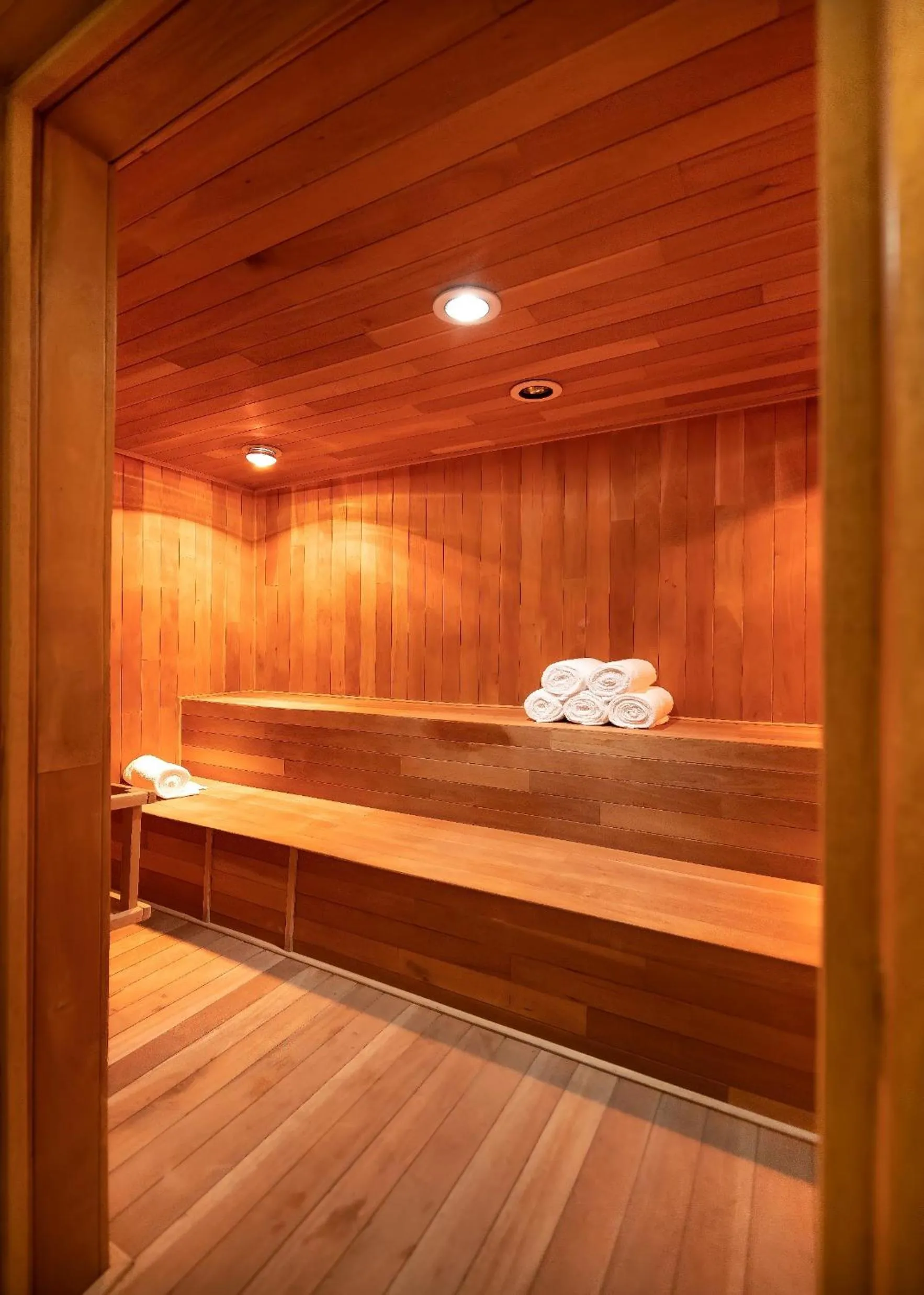 Sauna in Metria Hotel