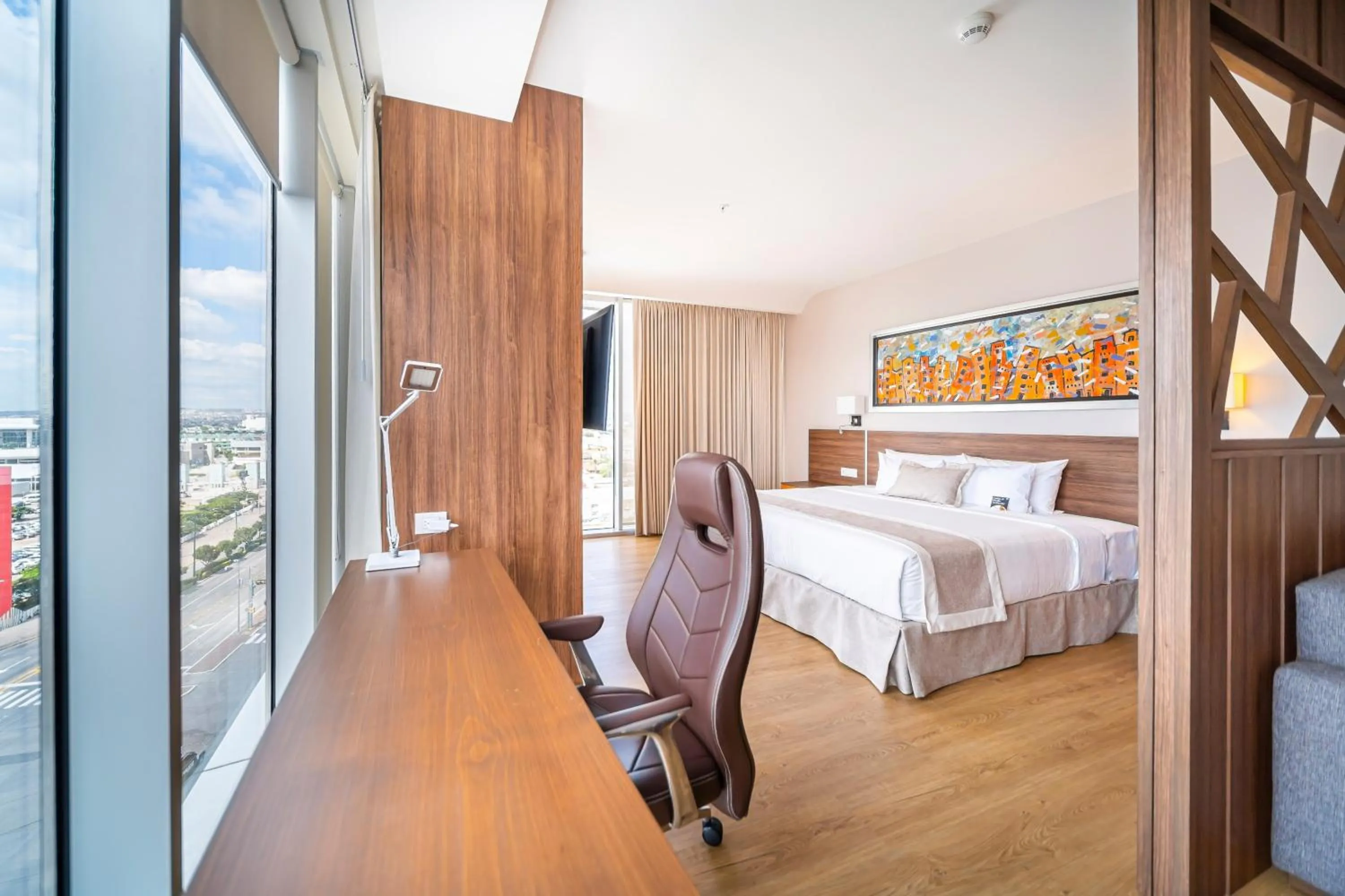 Photo of the whole room, Bed in Metria Hotel