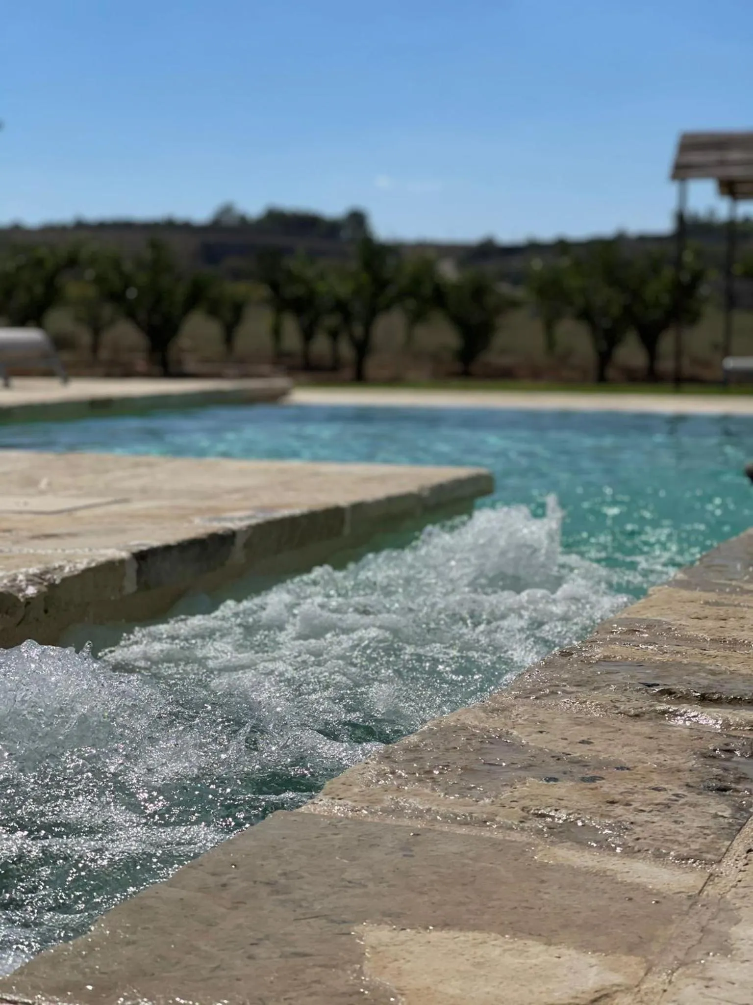 Swimming pool in Masseria Rifisa AgriResort