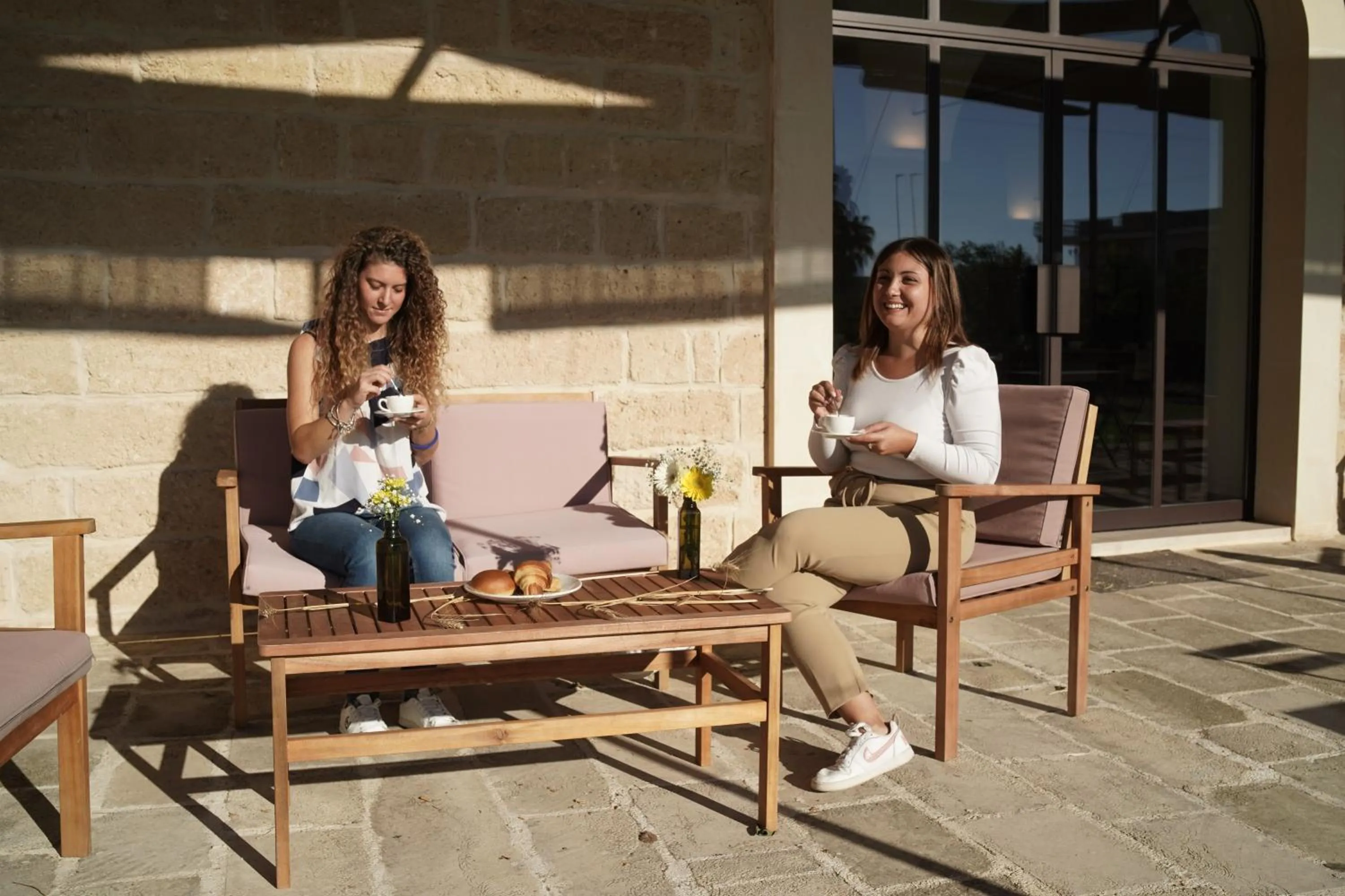 Patio in Masseria Rifisa AgriResort