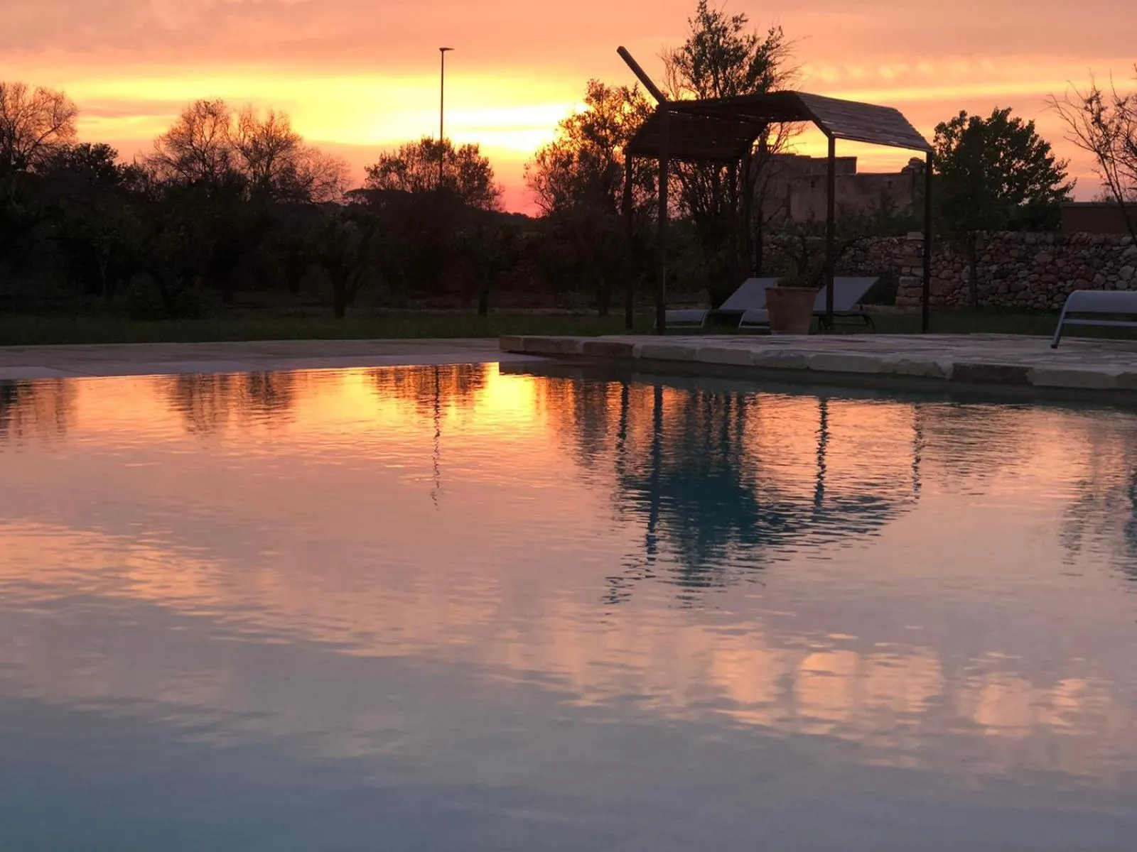 Swimming pool in Masseria Rifisa AgriResort