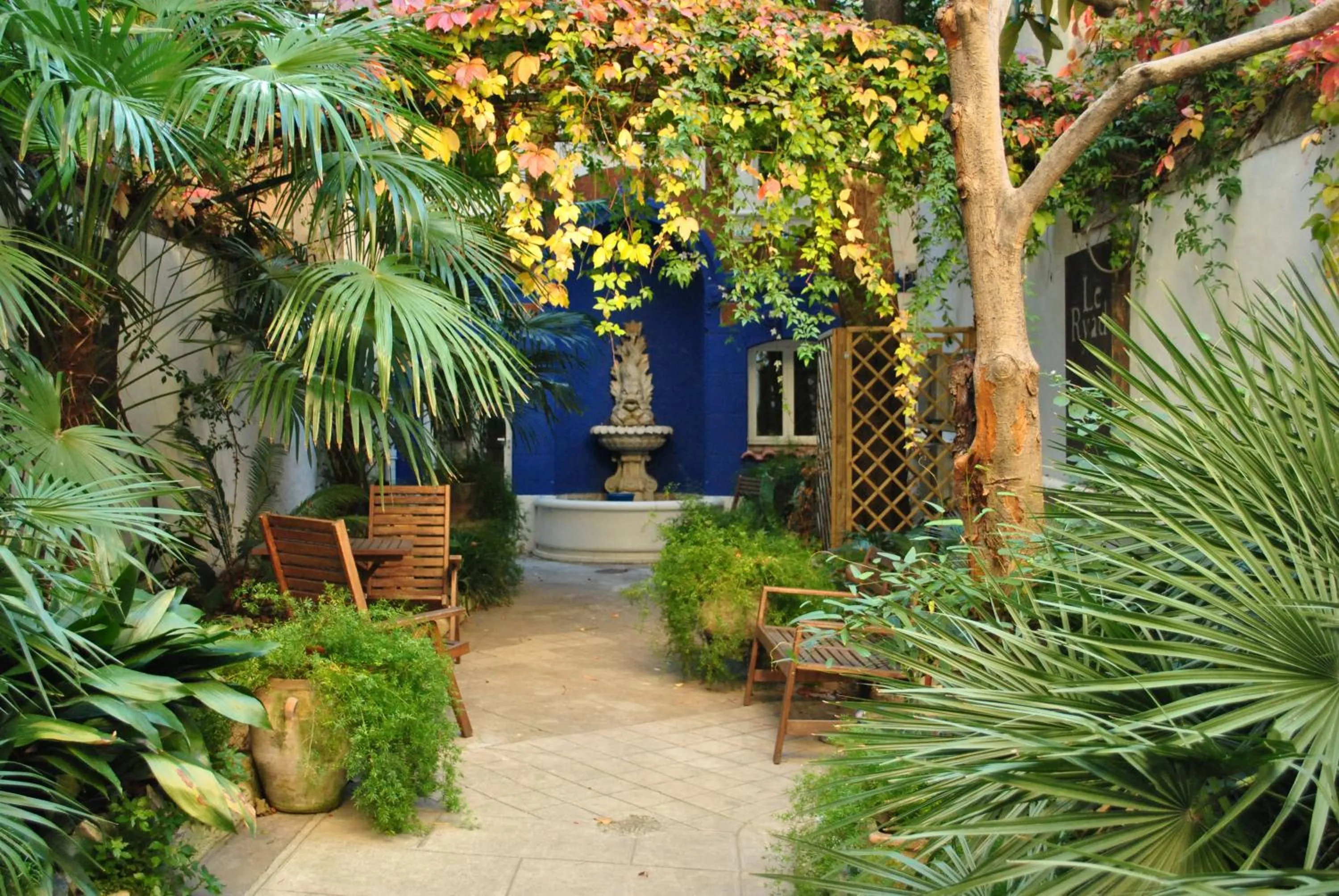 Patio in Le Ryad Boutique Hôtel
