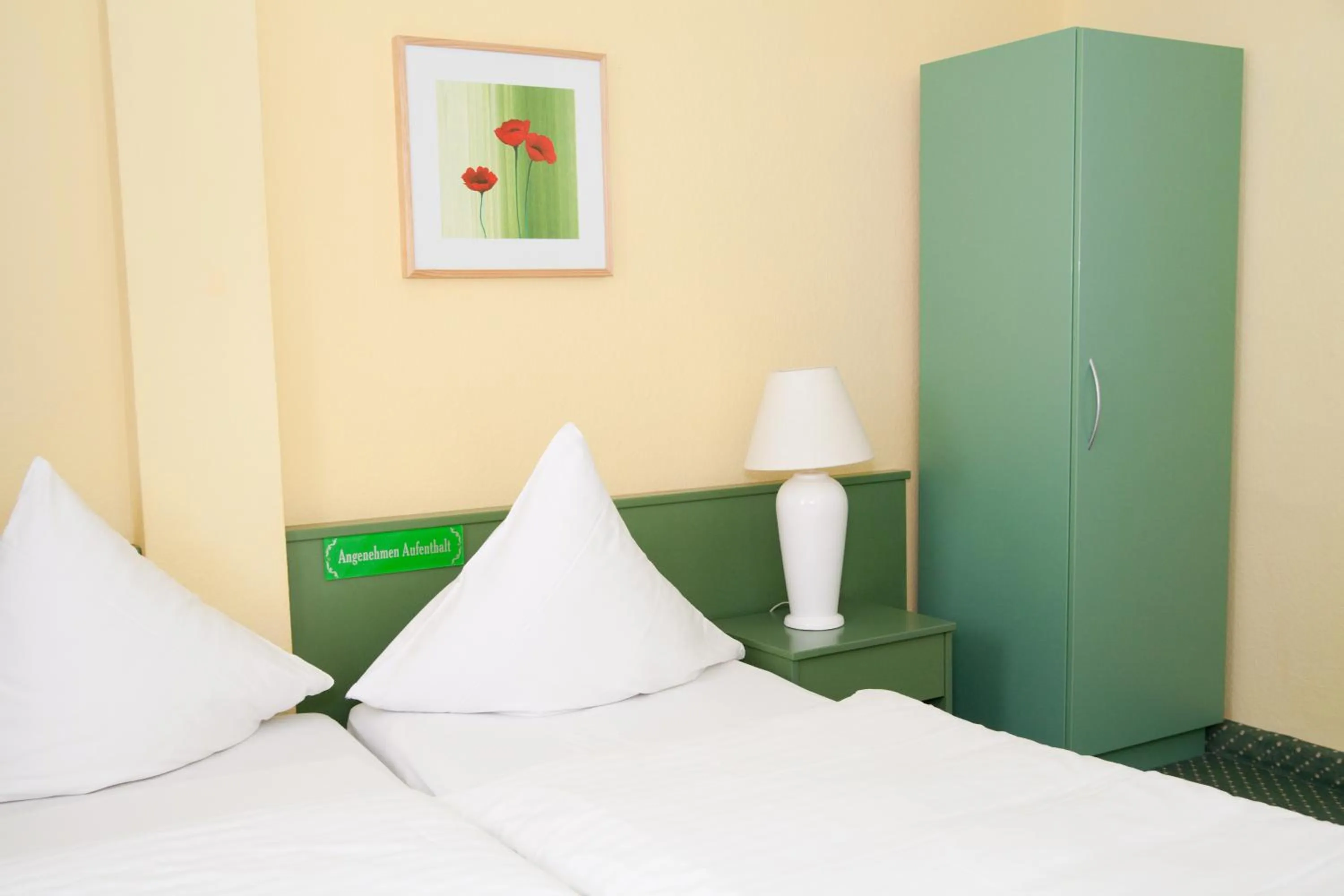 Photo of the whole room, Bed in City Hotel