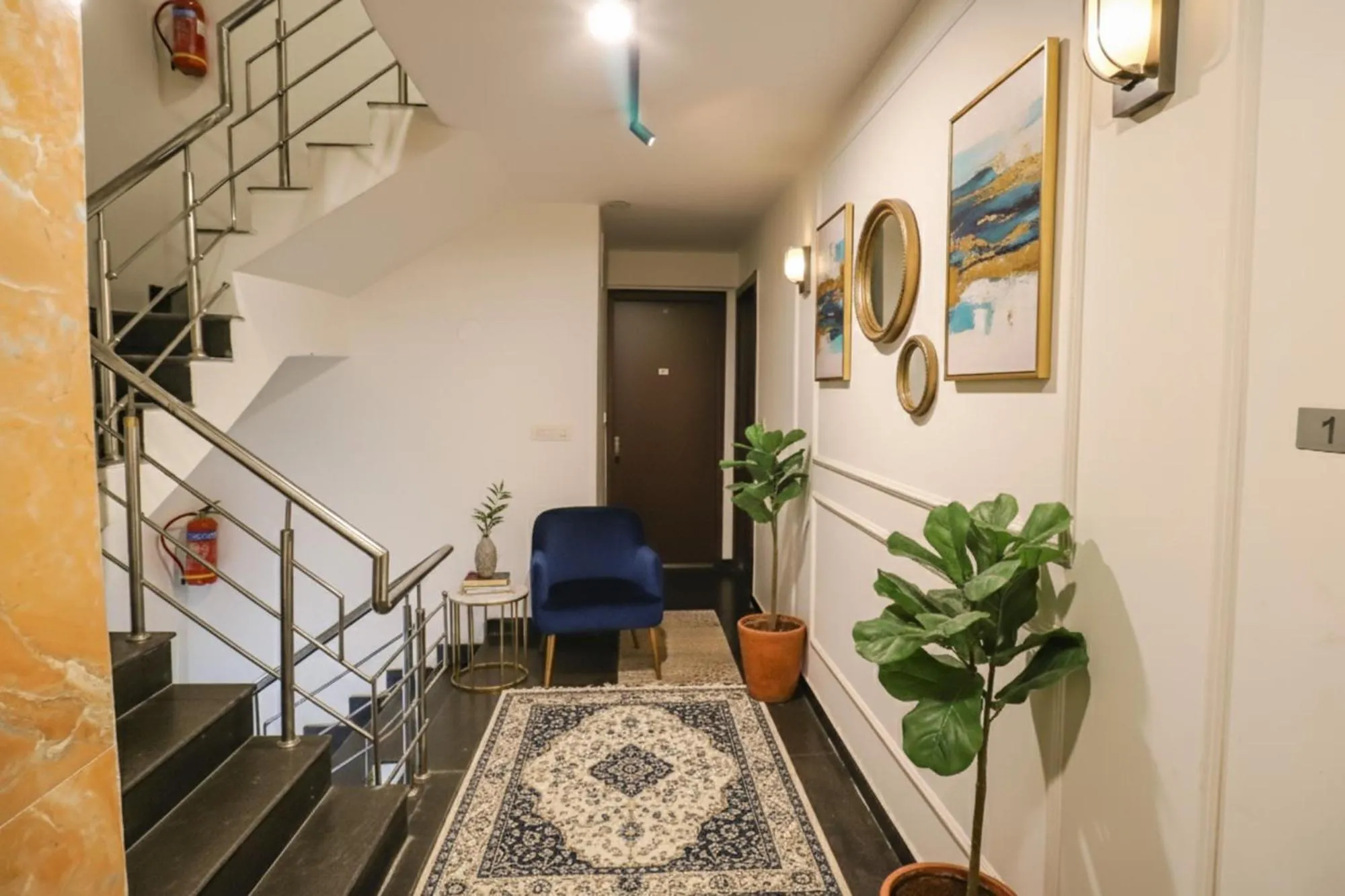 Lobby or reception in FabHotel Lime Tree Near Yashobhoomi Convention Centre