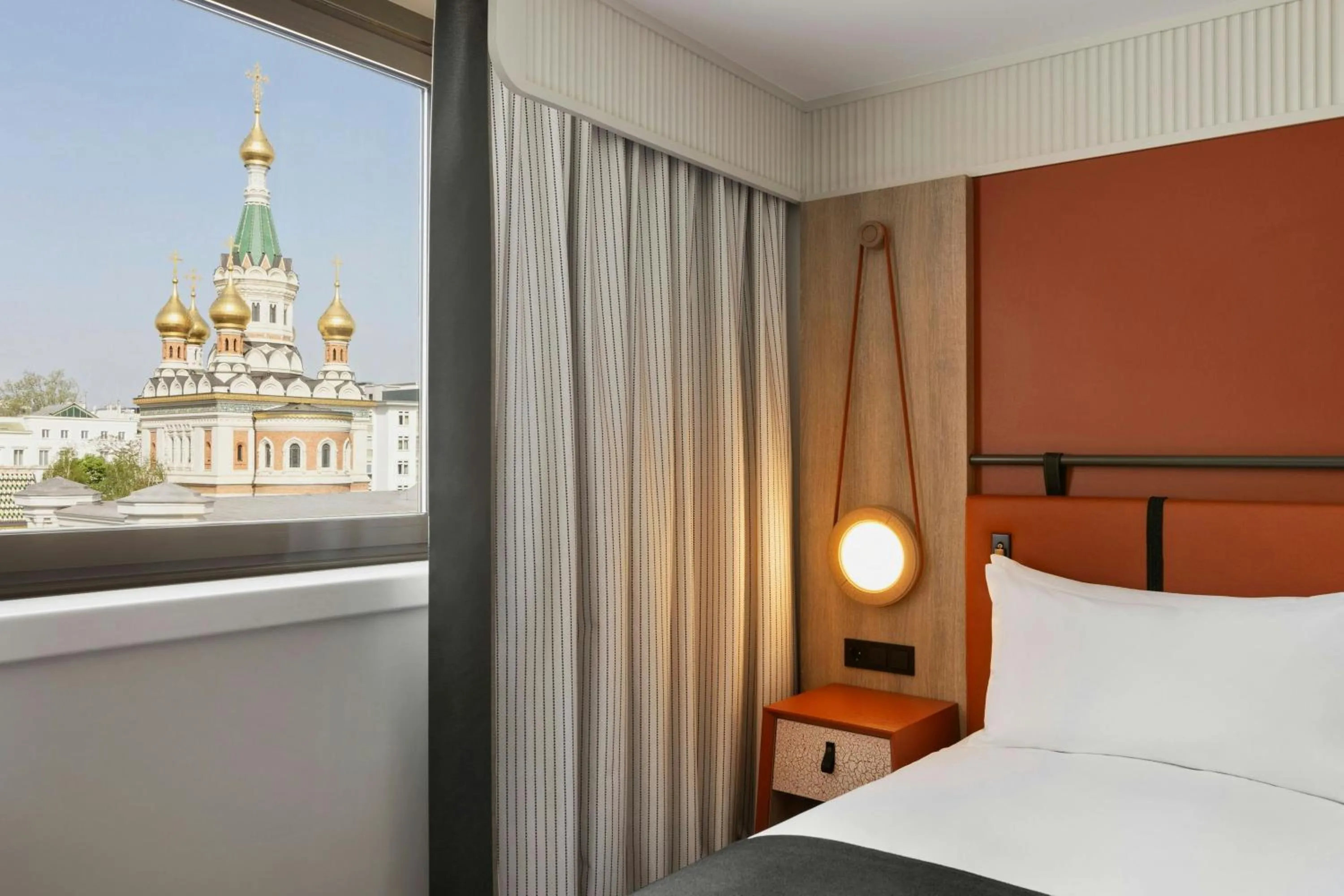 Photo of the whole room, Bed in Imperial Riding School, Autograph Collection