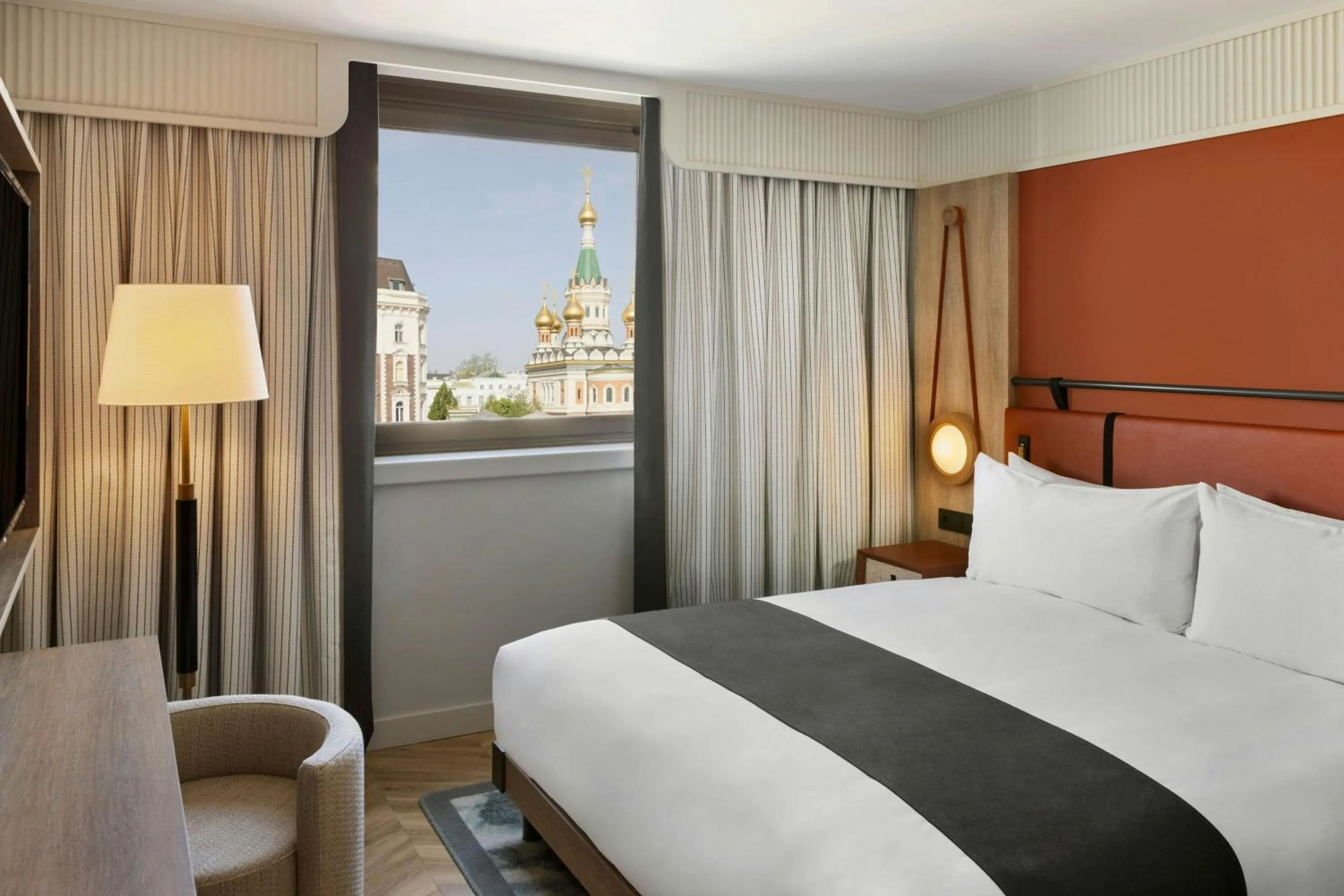 Photo of the whole room, Bed in Imperial Riding School, Autograph Collection