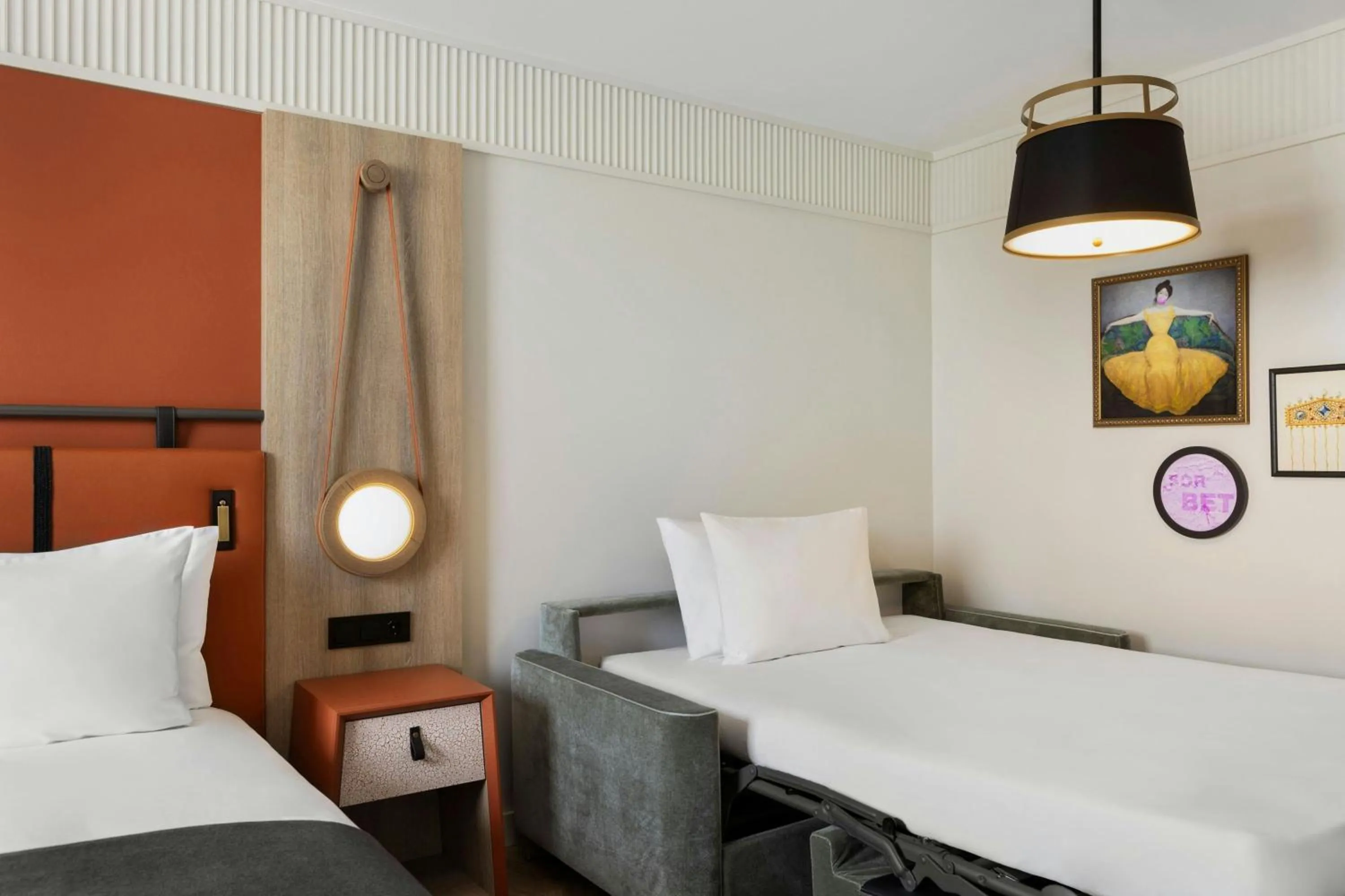 Photo of the whole room, Bed in Imperial Riding School, Autograph Collection