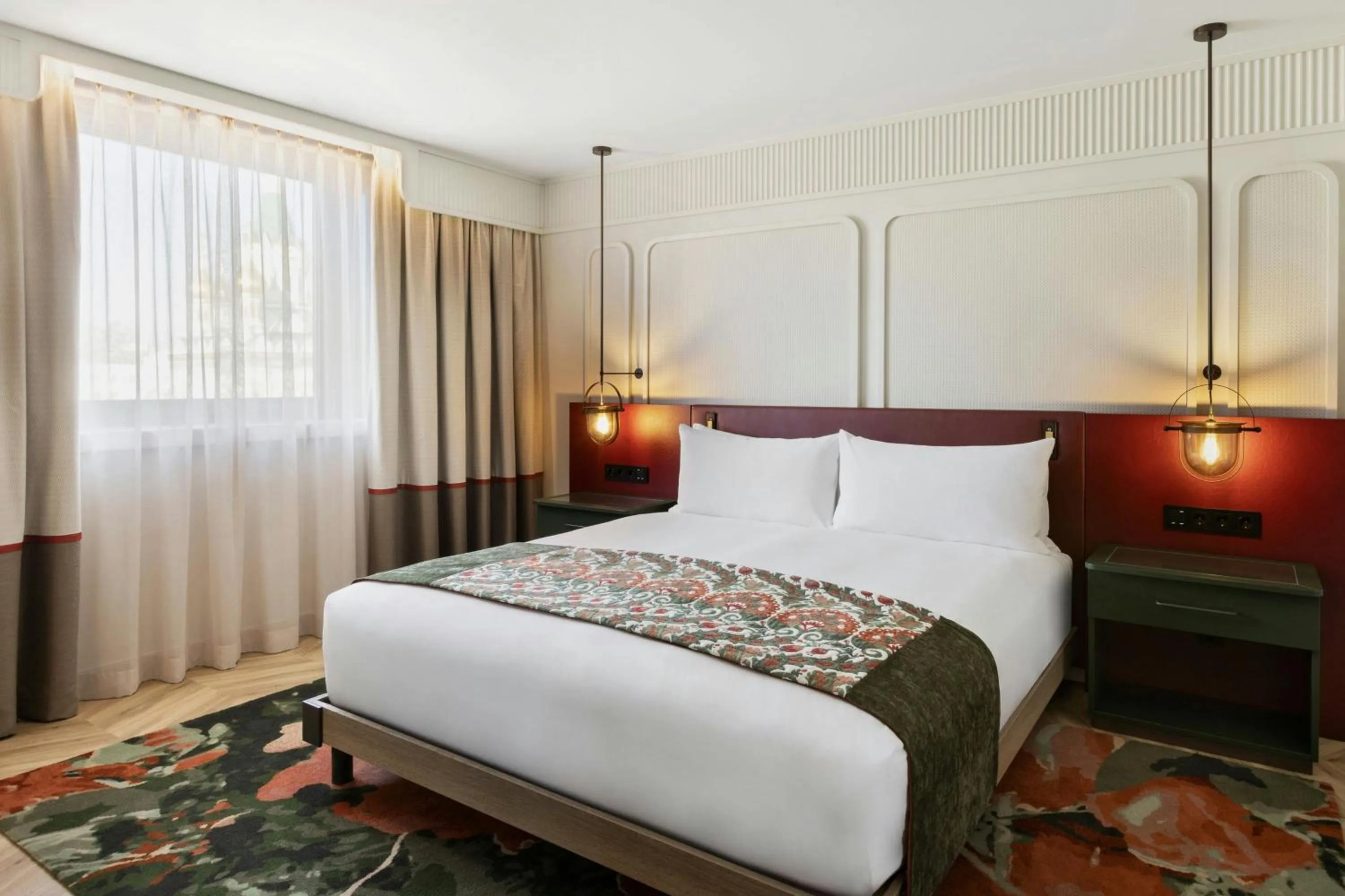 Bedroom, Bed in Imperial Riding School, Autograph Collection