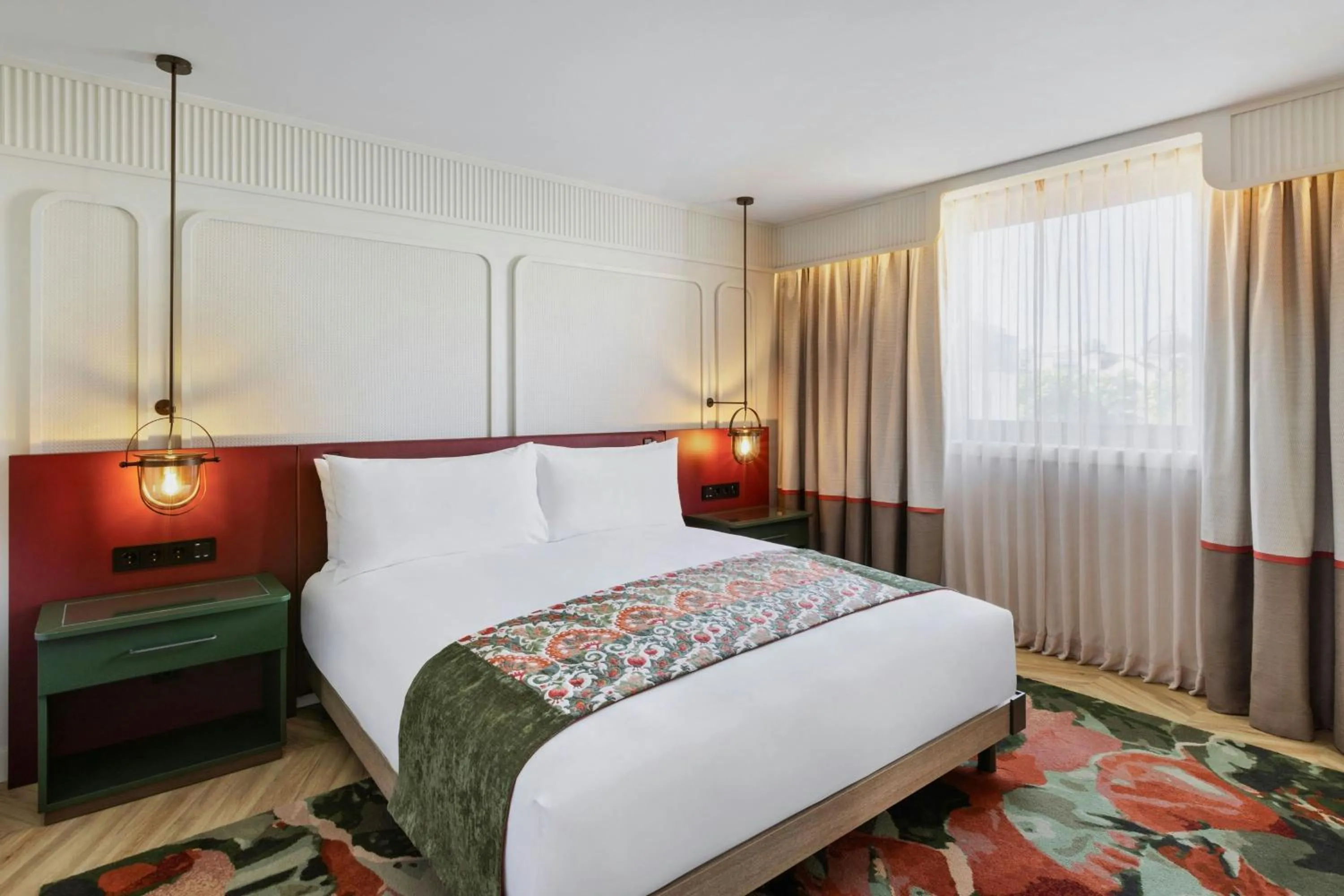 Photo of the whole room, Bed in Imperial Riding School, Autograph Collection