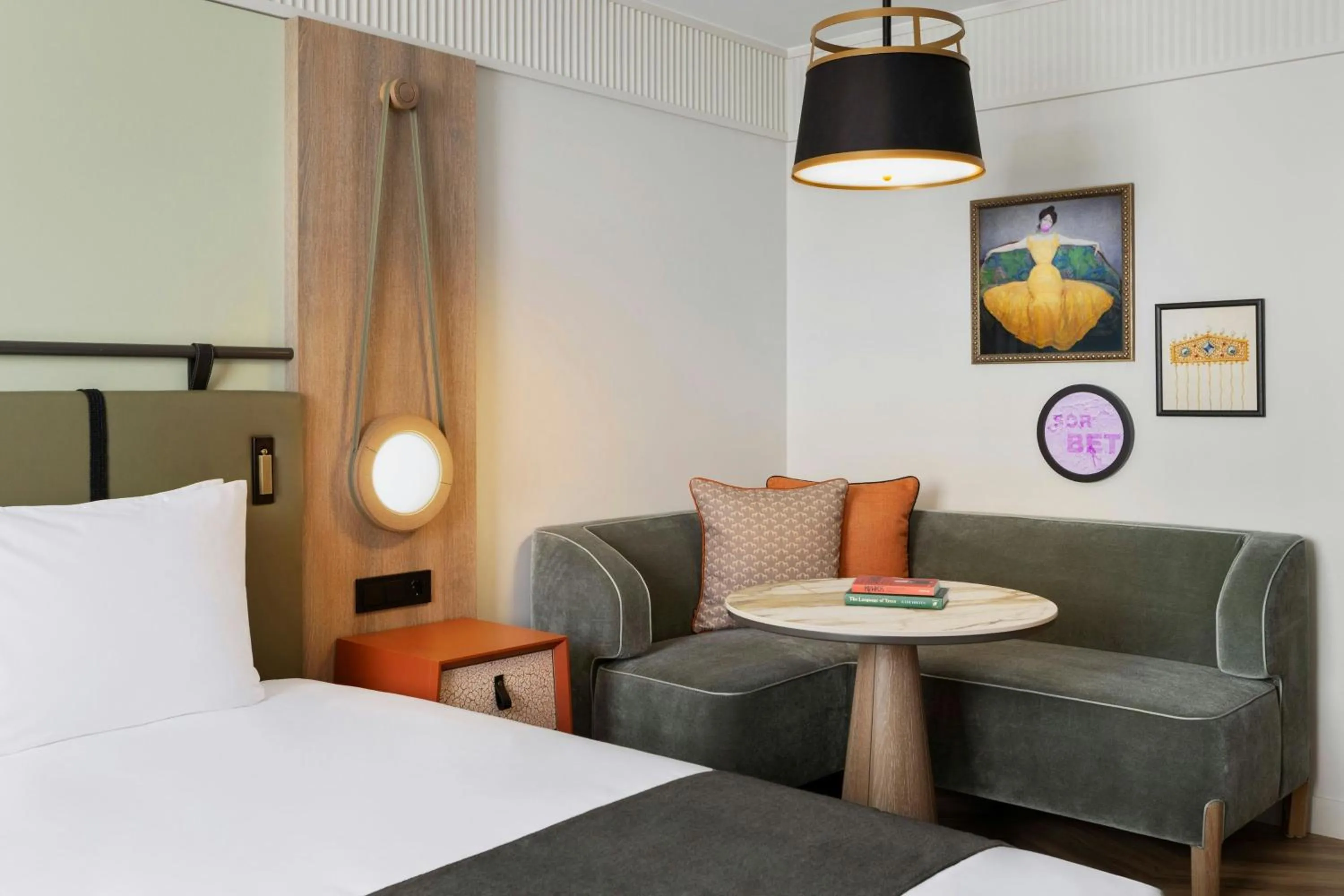 Photo of the whole room, Bed in Imperial Riding School, Autograph Collection