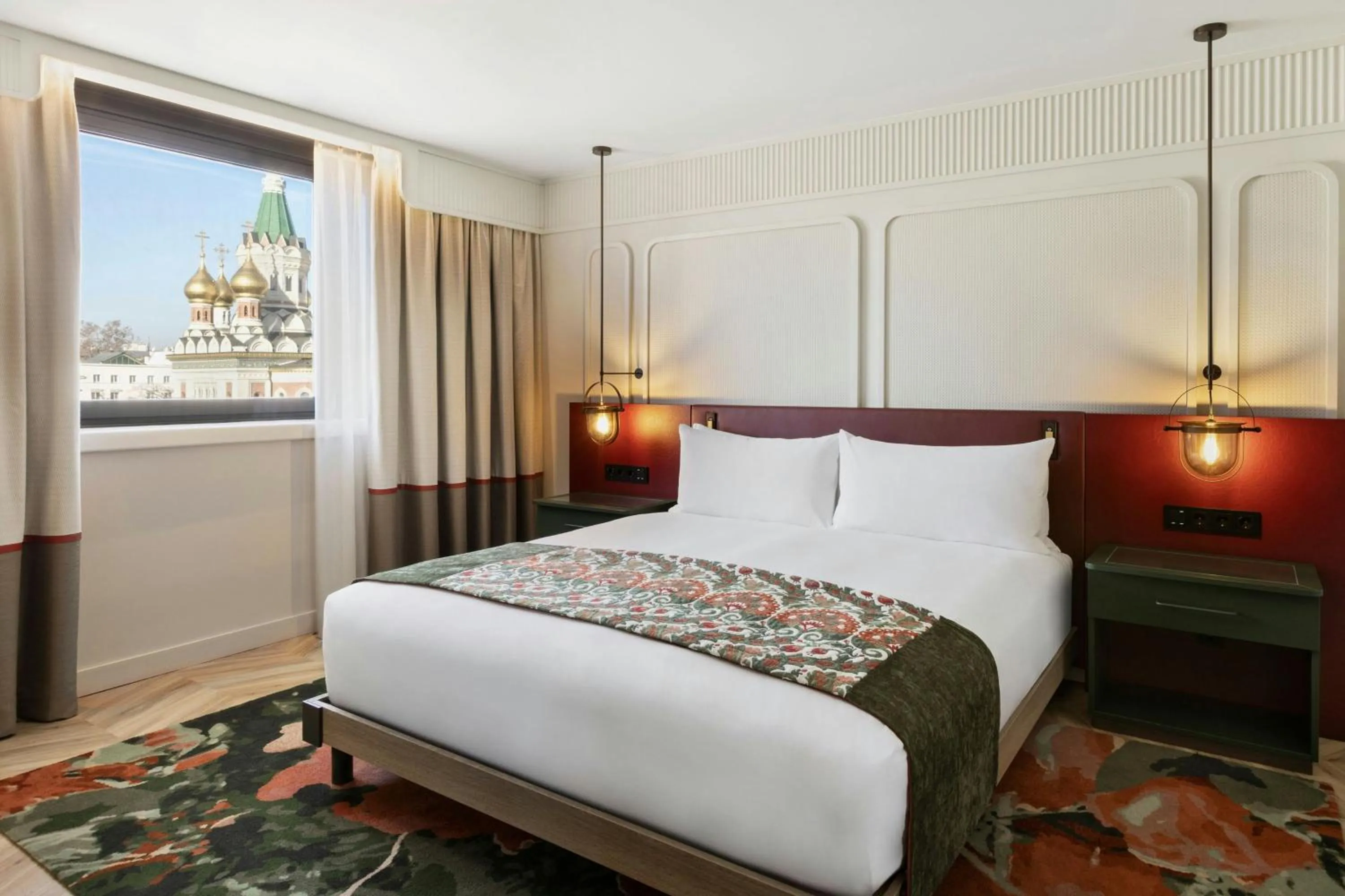 Bedroom, Bed in Imperial Riding School, Autograph Collection