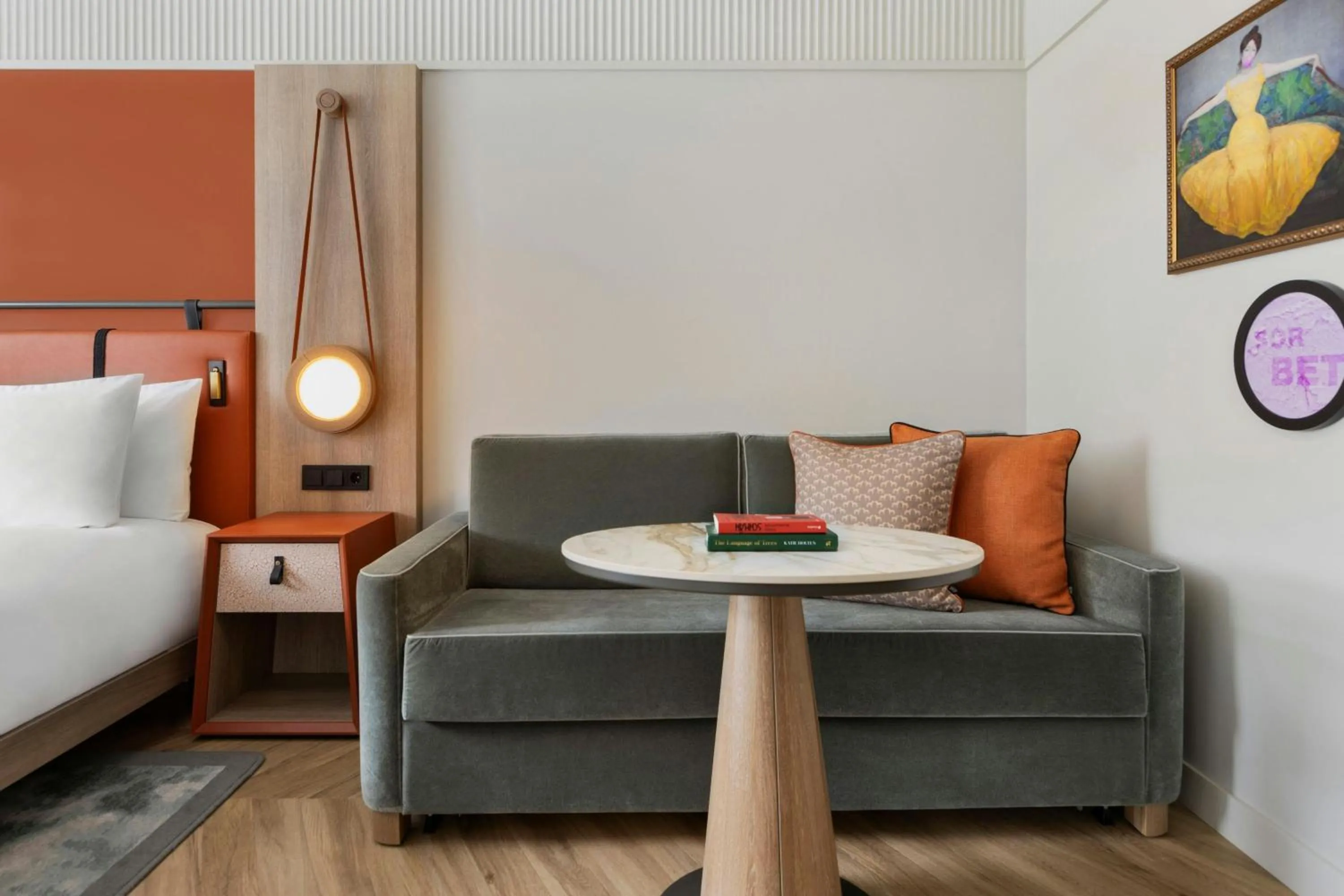 Photo of the whole room, Bed in Imperial Riding School, Autograph Collection