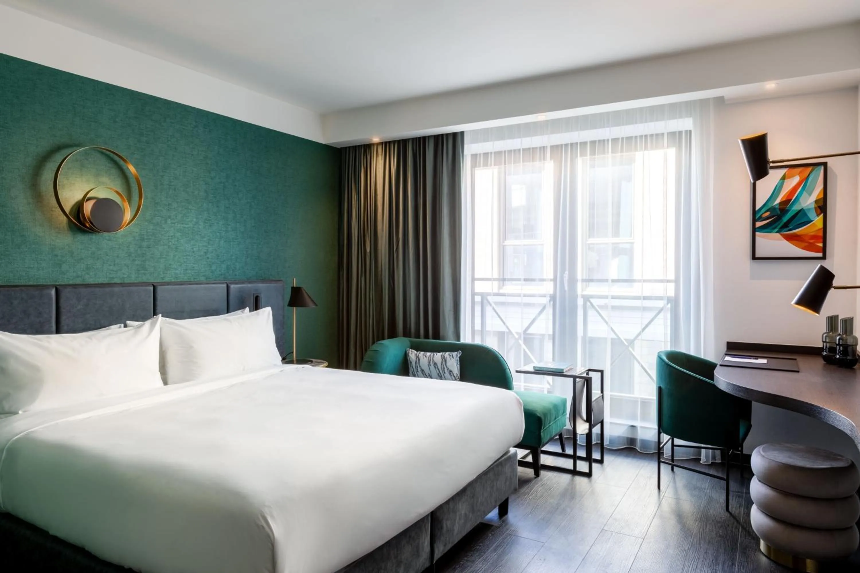 Photo of the whole room, Bed in The Den, 's-Hertogenbosch, a Tribute Portfolio Hotel