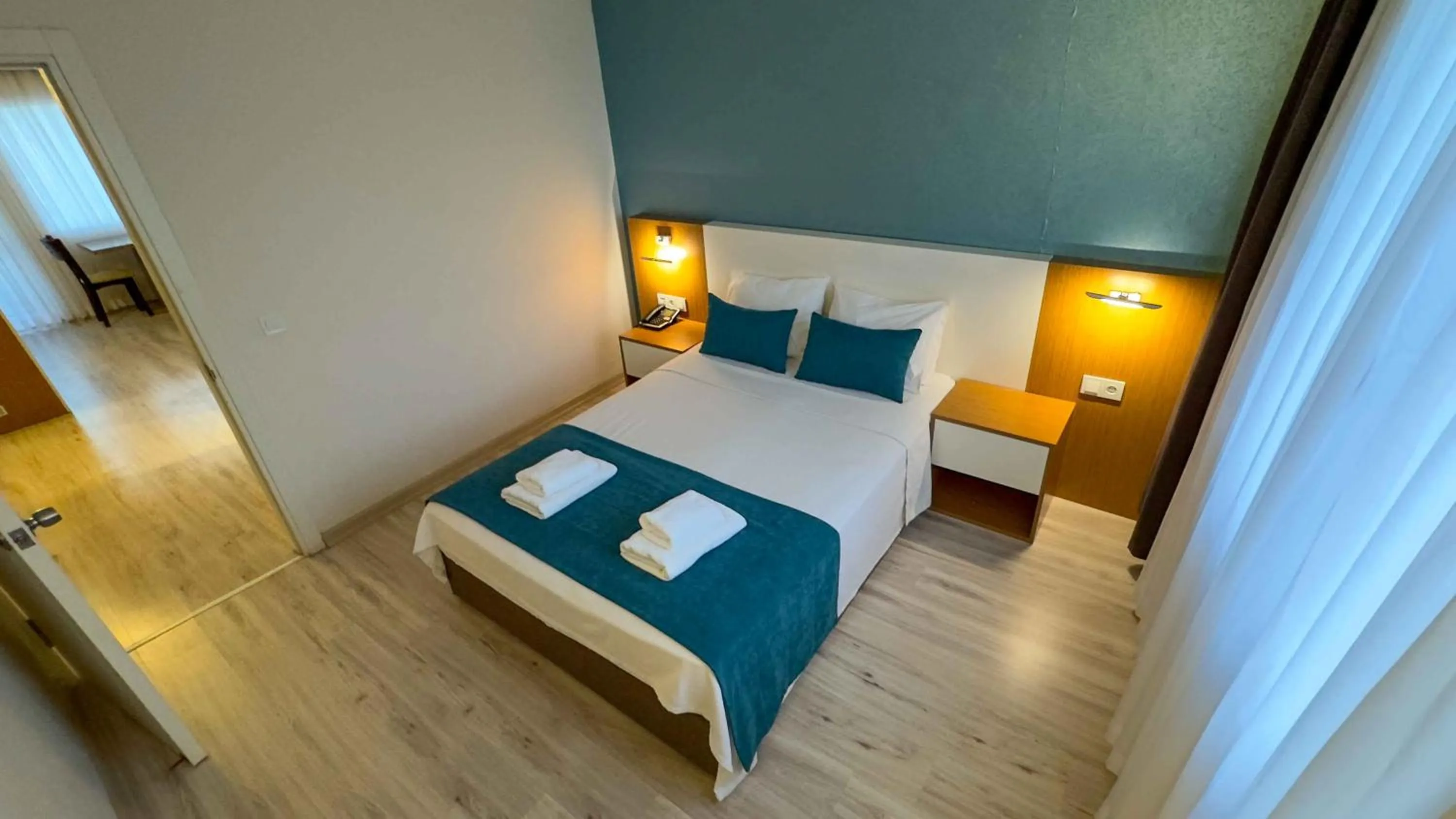 Bedroom, Bed in La Bella Suit Otel