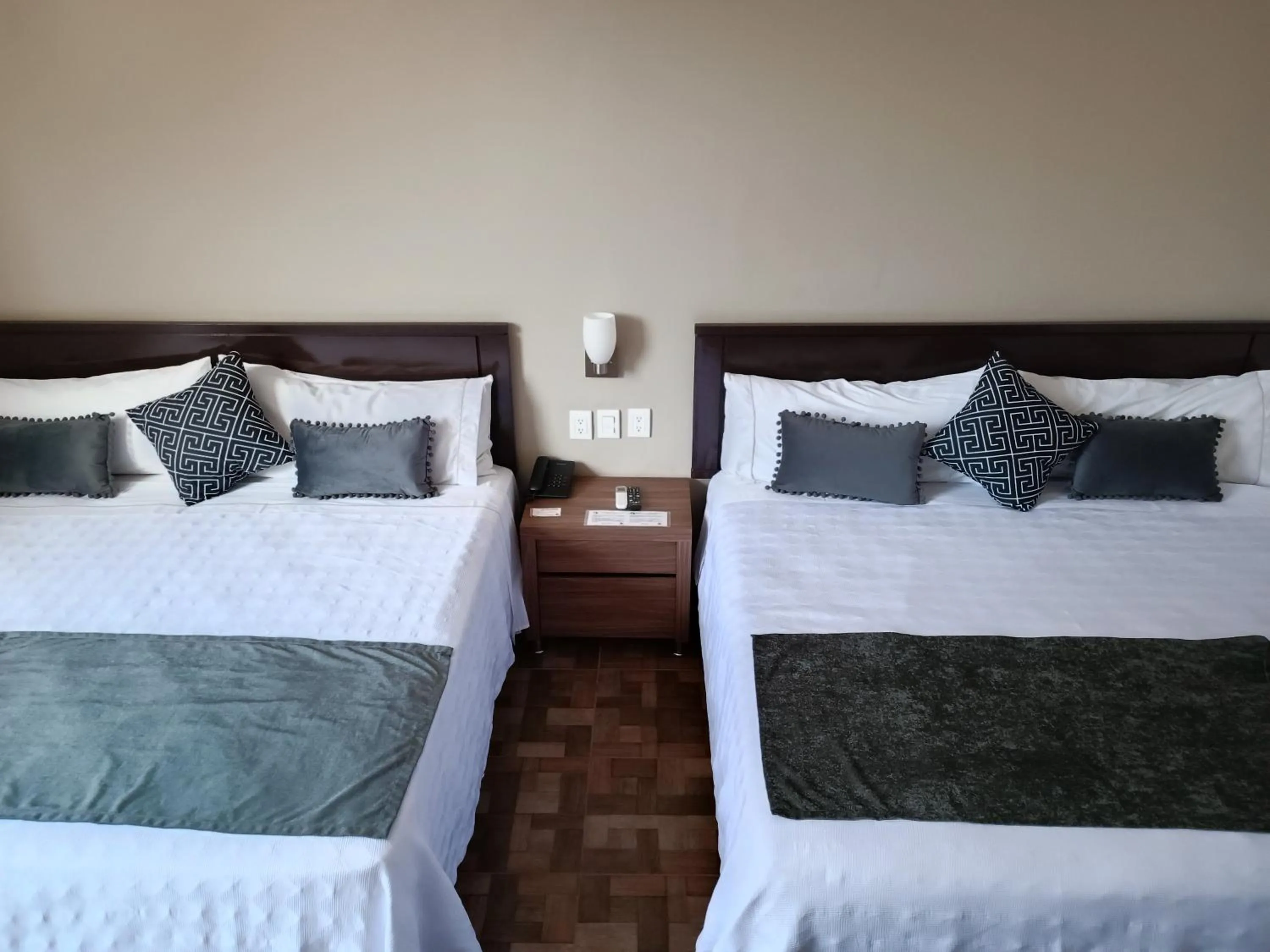 Bed in Hotel Las Pergolas