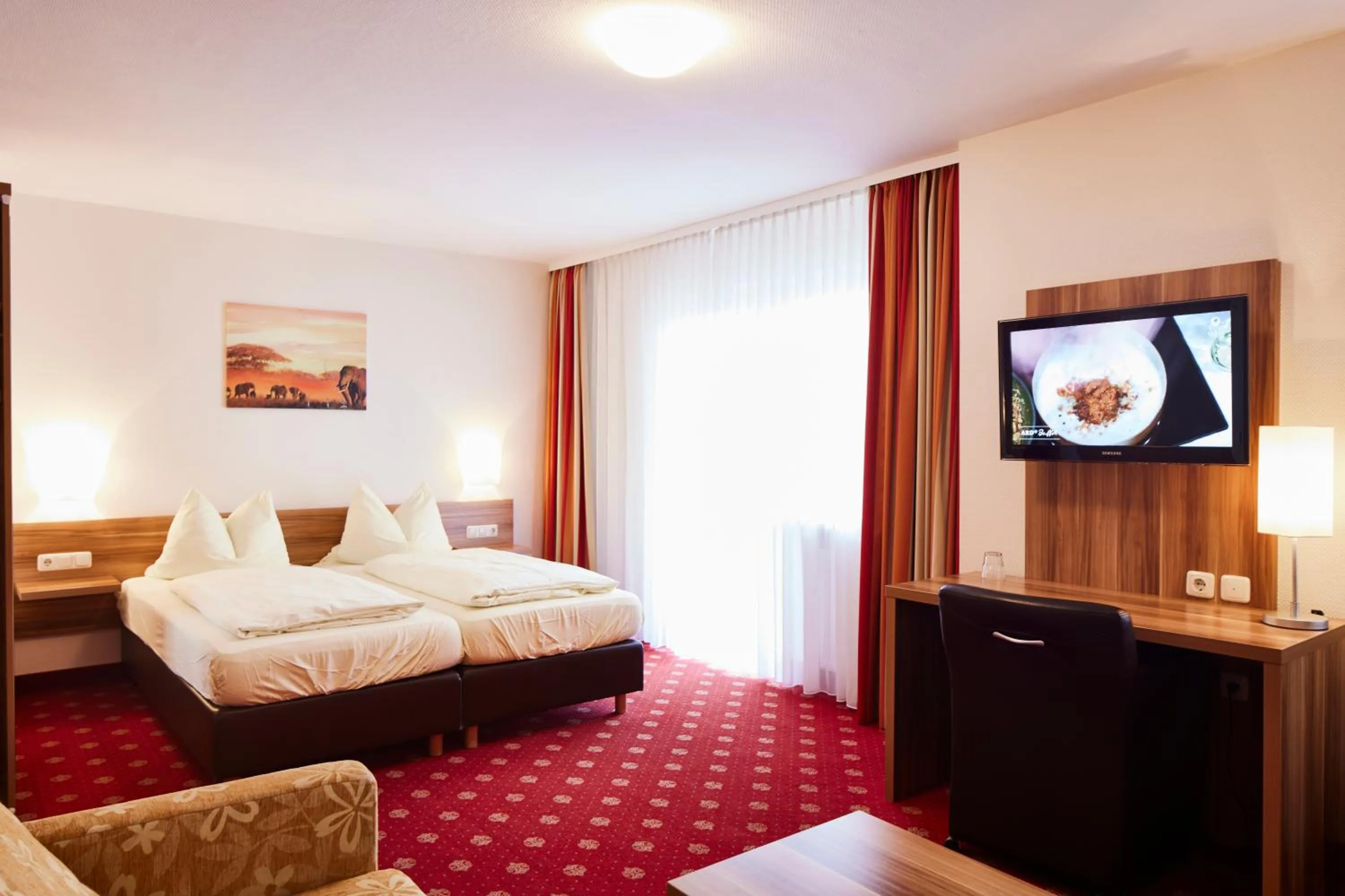 Bed in Landgasthof & Hotel Jossatal