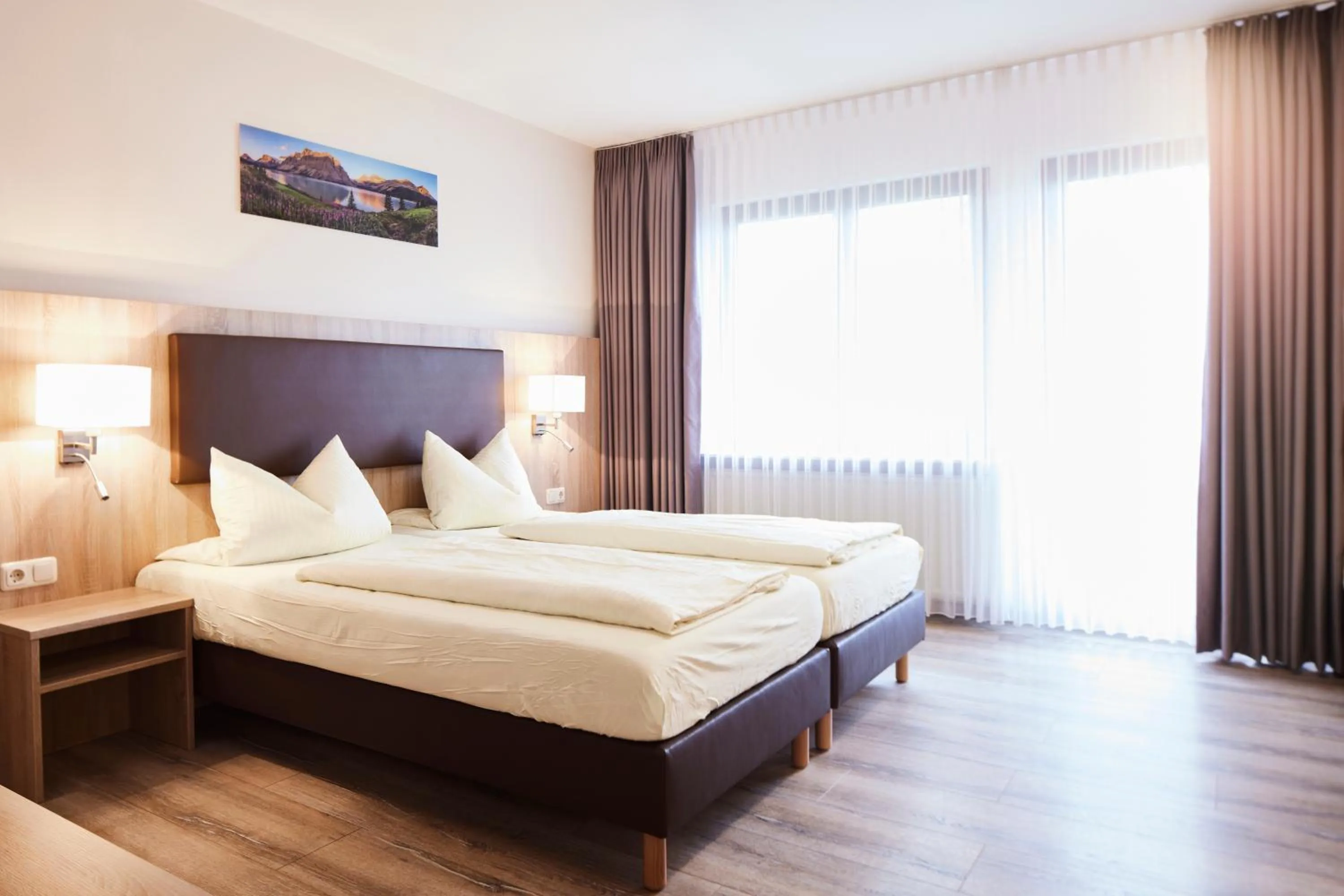 Bed in Landgasthof & Hotel Jossatal