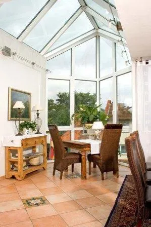 Dining area in Hotel Brunnenhof