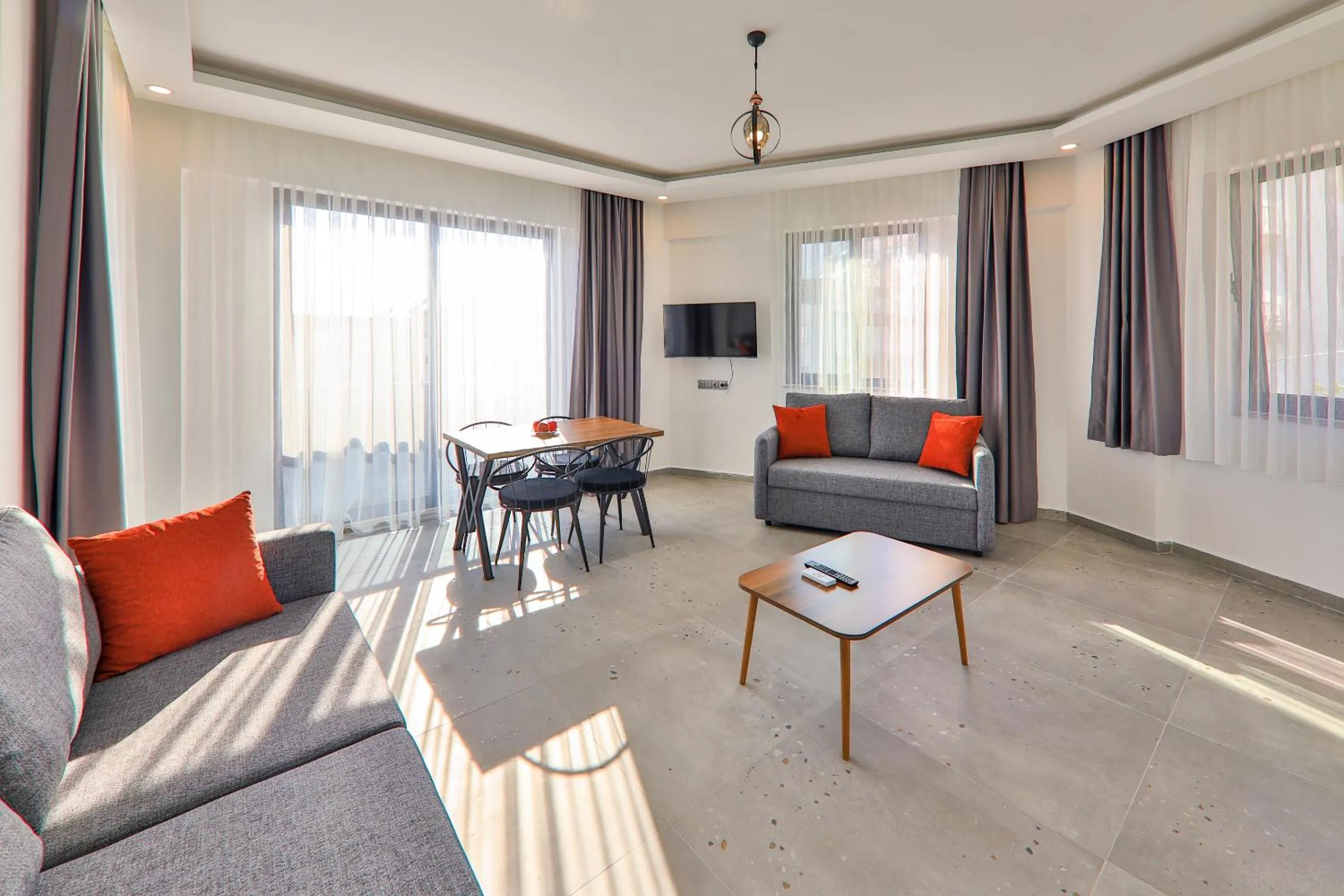 Living room in Happy Kaş Apart