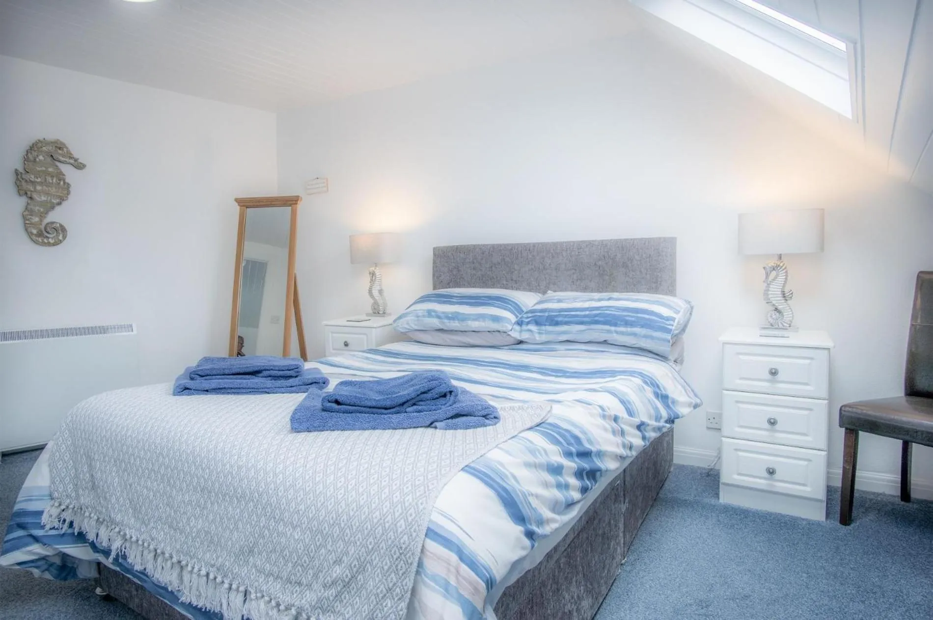 Floor plan, Bed in St Julians View - 1 Bedroom Apartment - Tenby