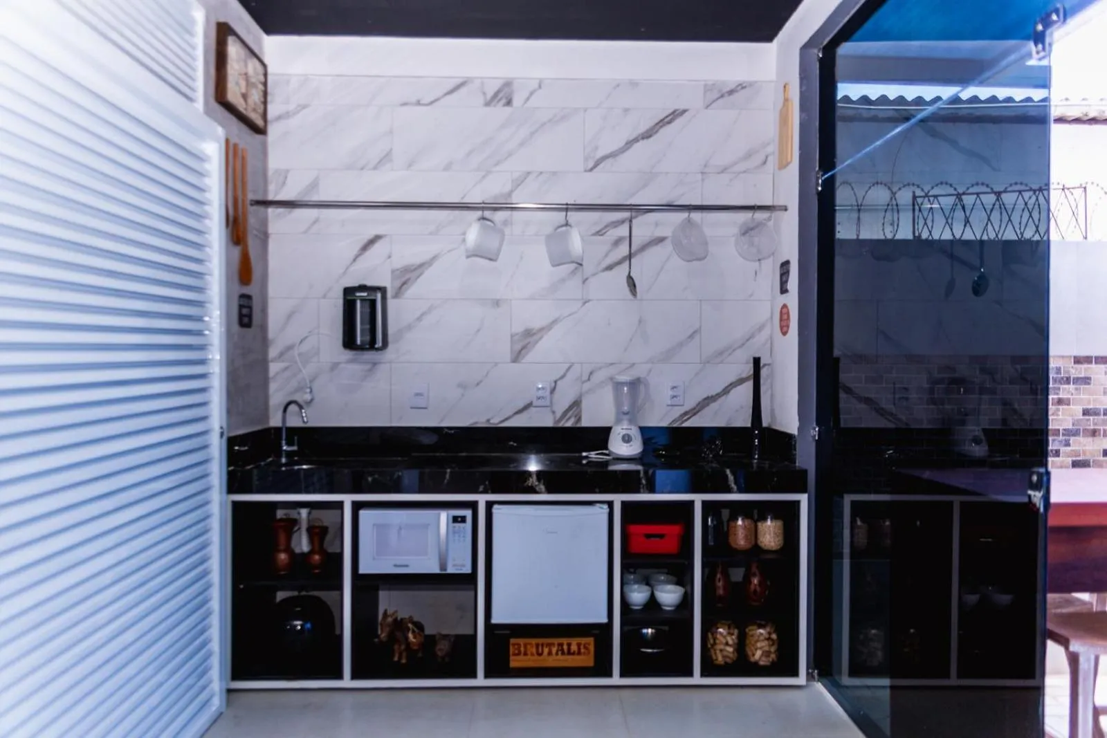 Kitchen or kitchenette in Economy Hotel