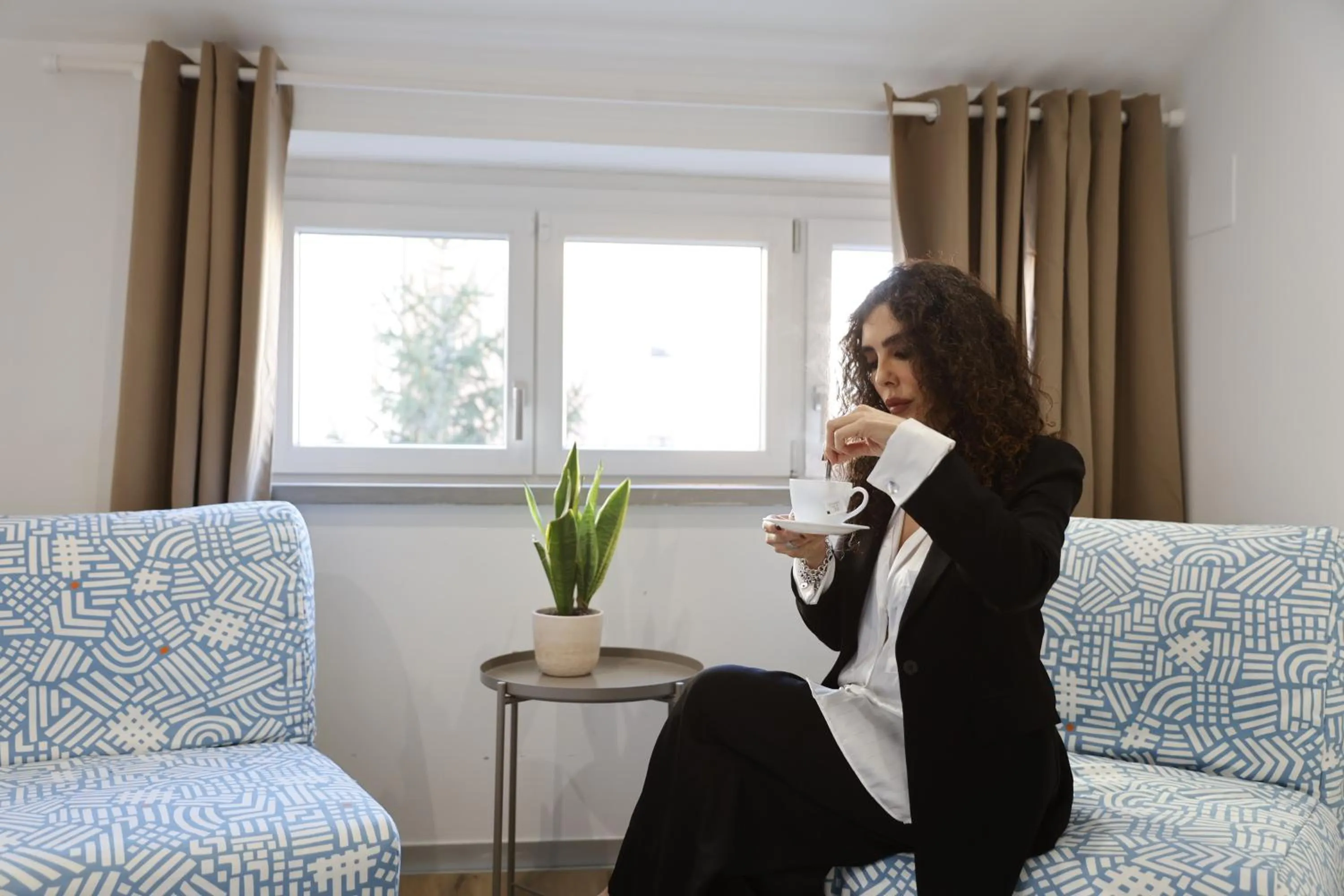 Seating area in New Pescara City b&b
