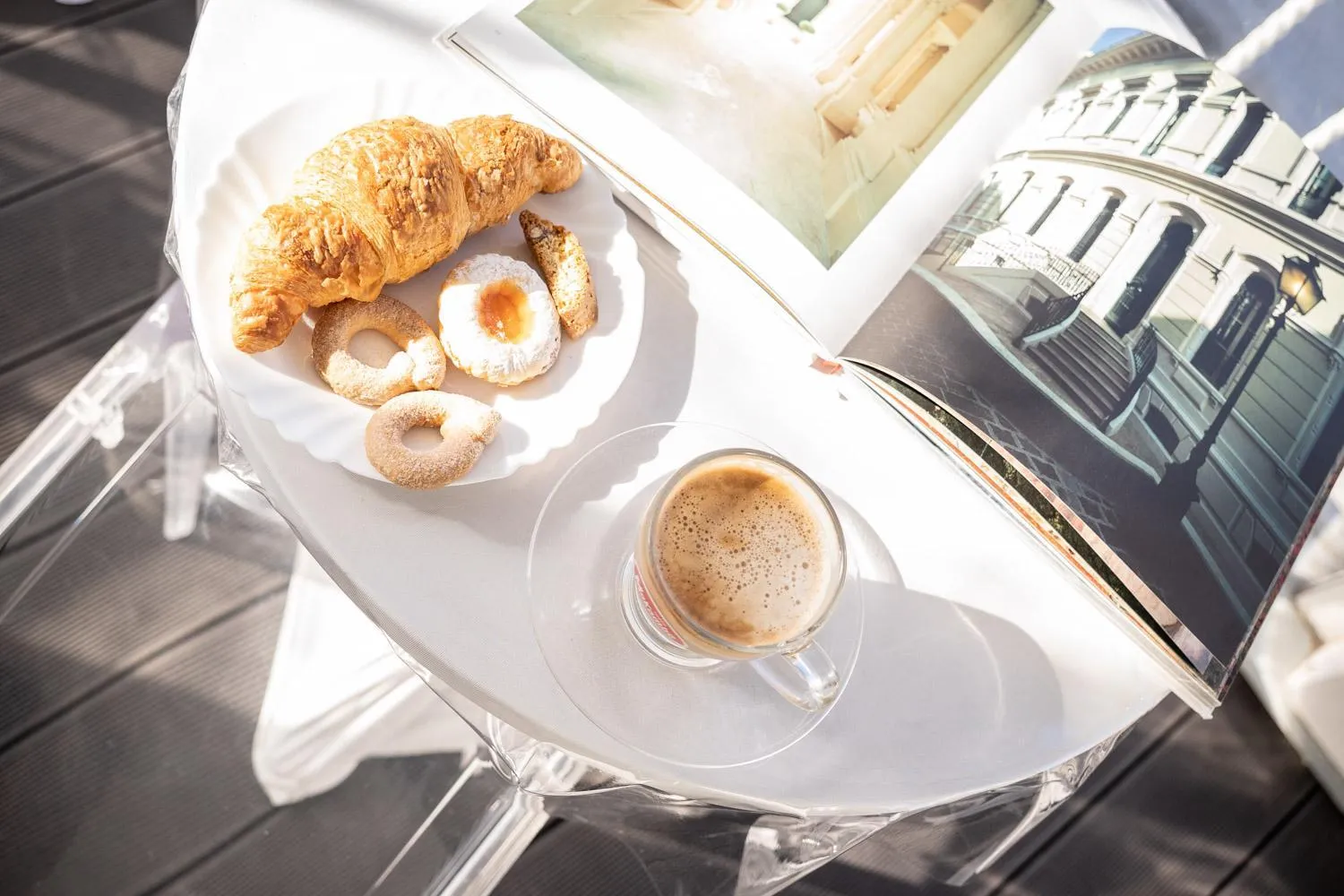 Food and drinks in New Pescara City b&b