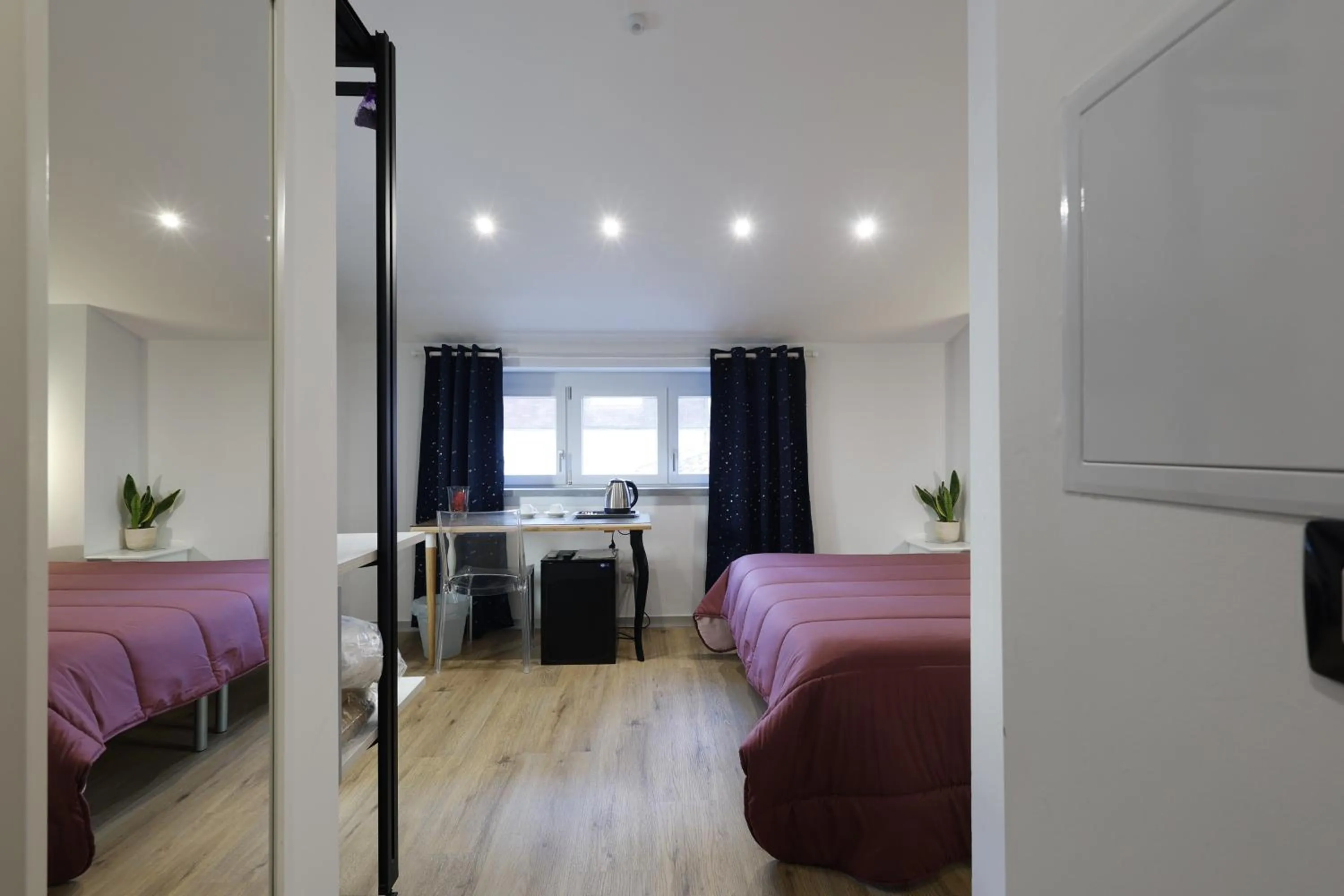 Bedroom, Bed in New Pescara City b&b