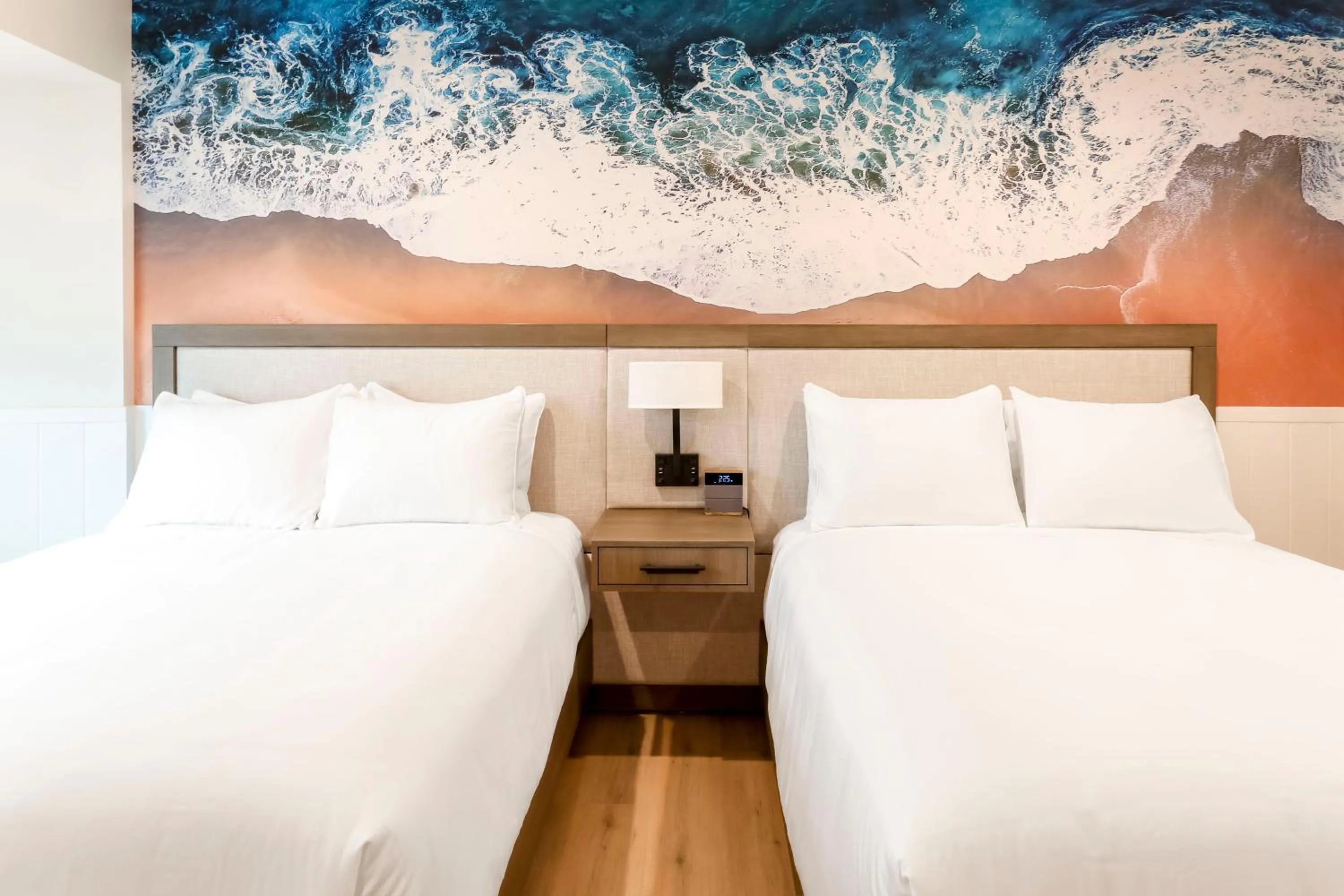 Bed in Del Mar Beach Hotel