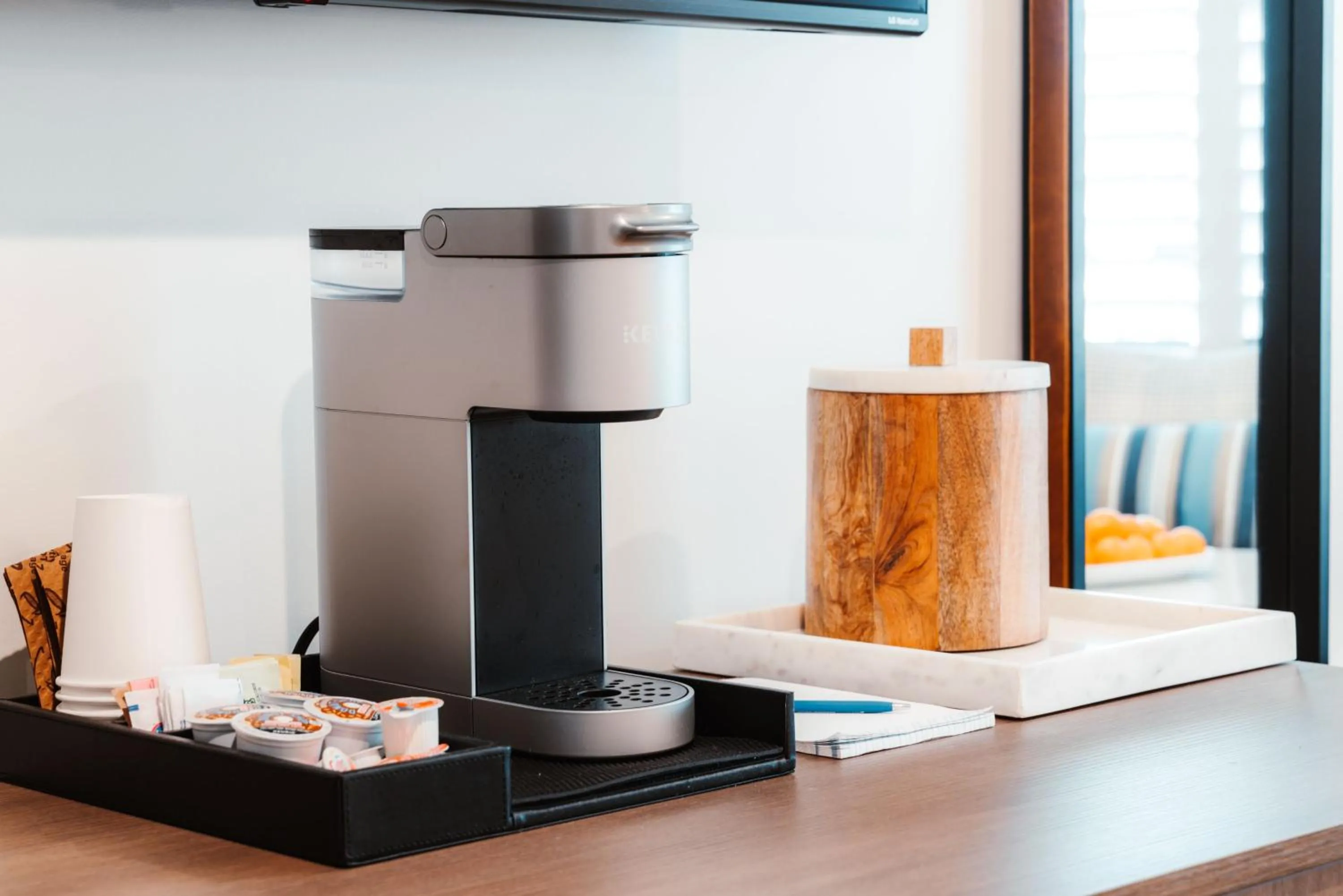 Coffee/tea facilities in Del Mar Beach Hotel