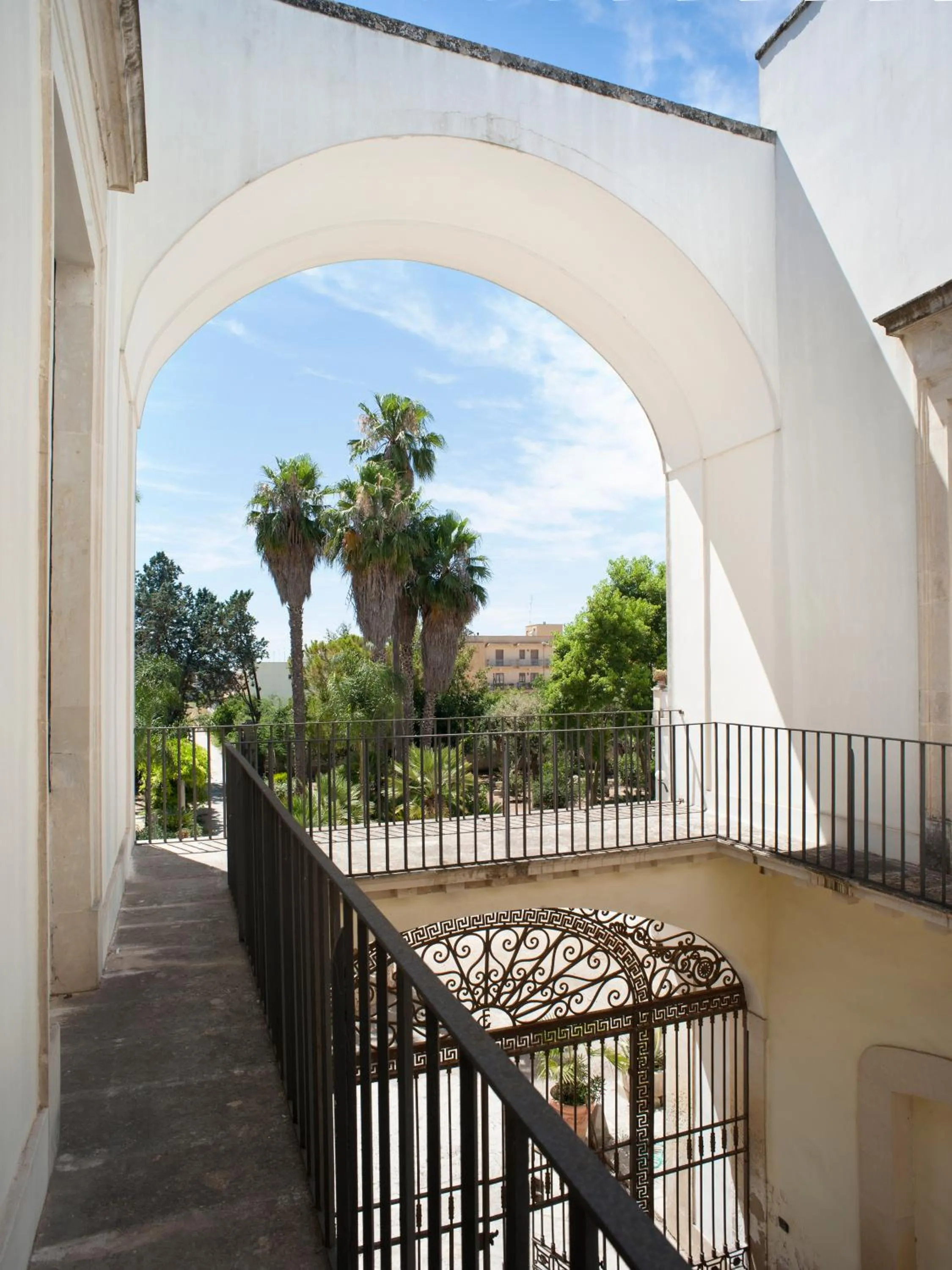 Patio in Palazzo Francesco Grassi