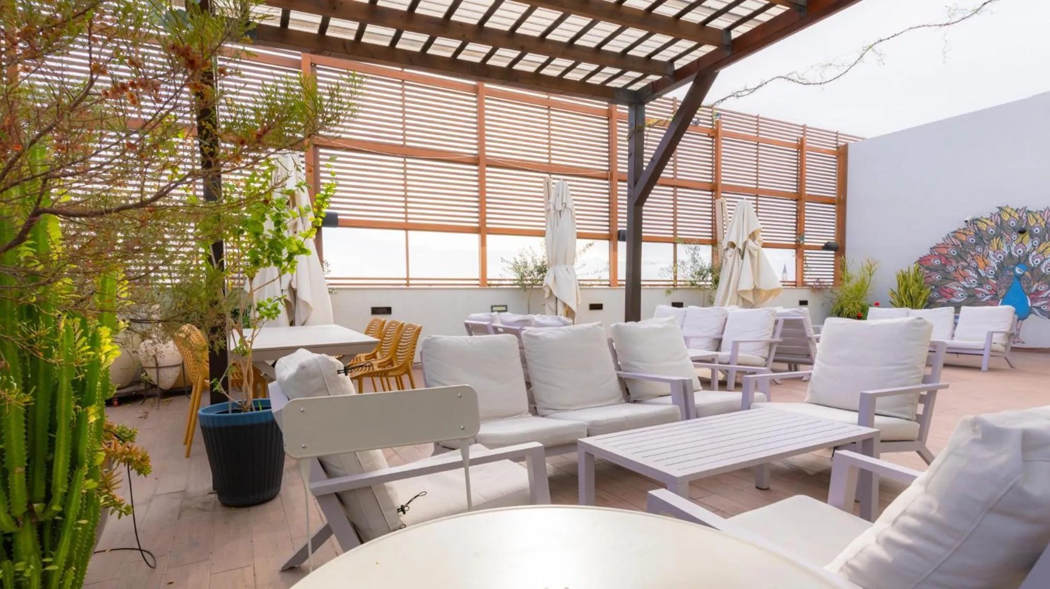 Balcony/Terrace in ABBA Hotel Tel Aviv-Yafo - Formerly Numa