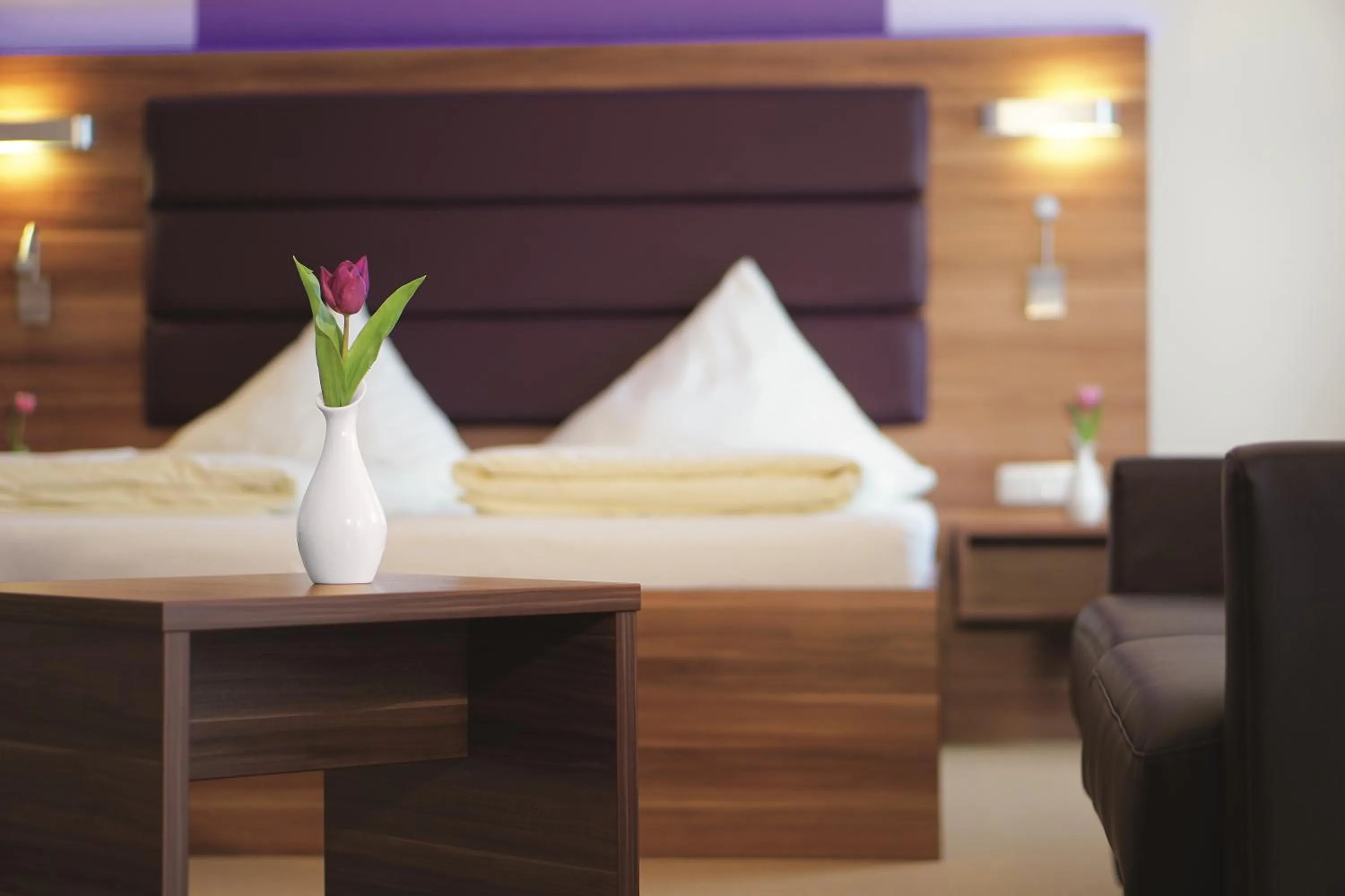 Photo of the whole room, Bed in Hotel Daimerwirt