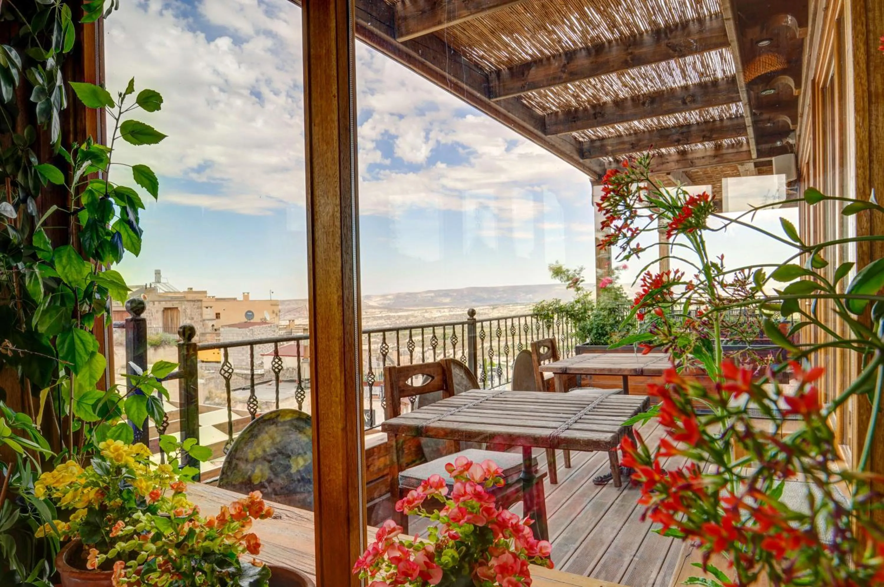 Patio in Vasıl Cave Hotel