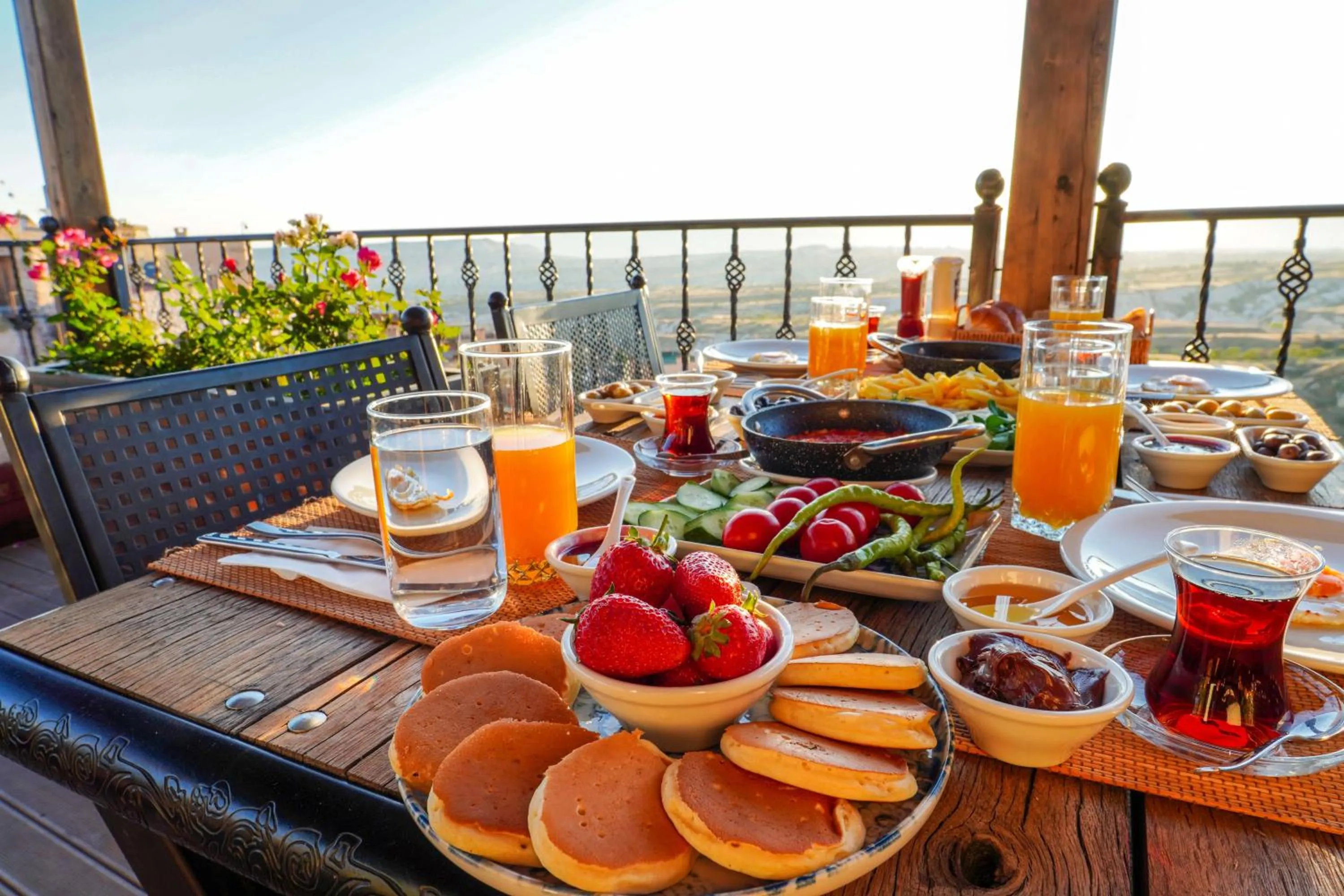 Breakfast in Vasıl Cave Hotel