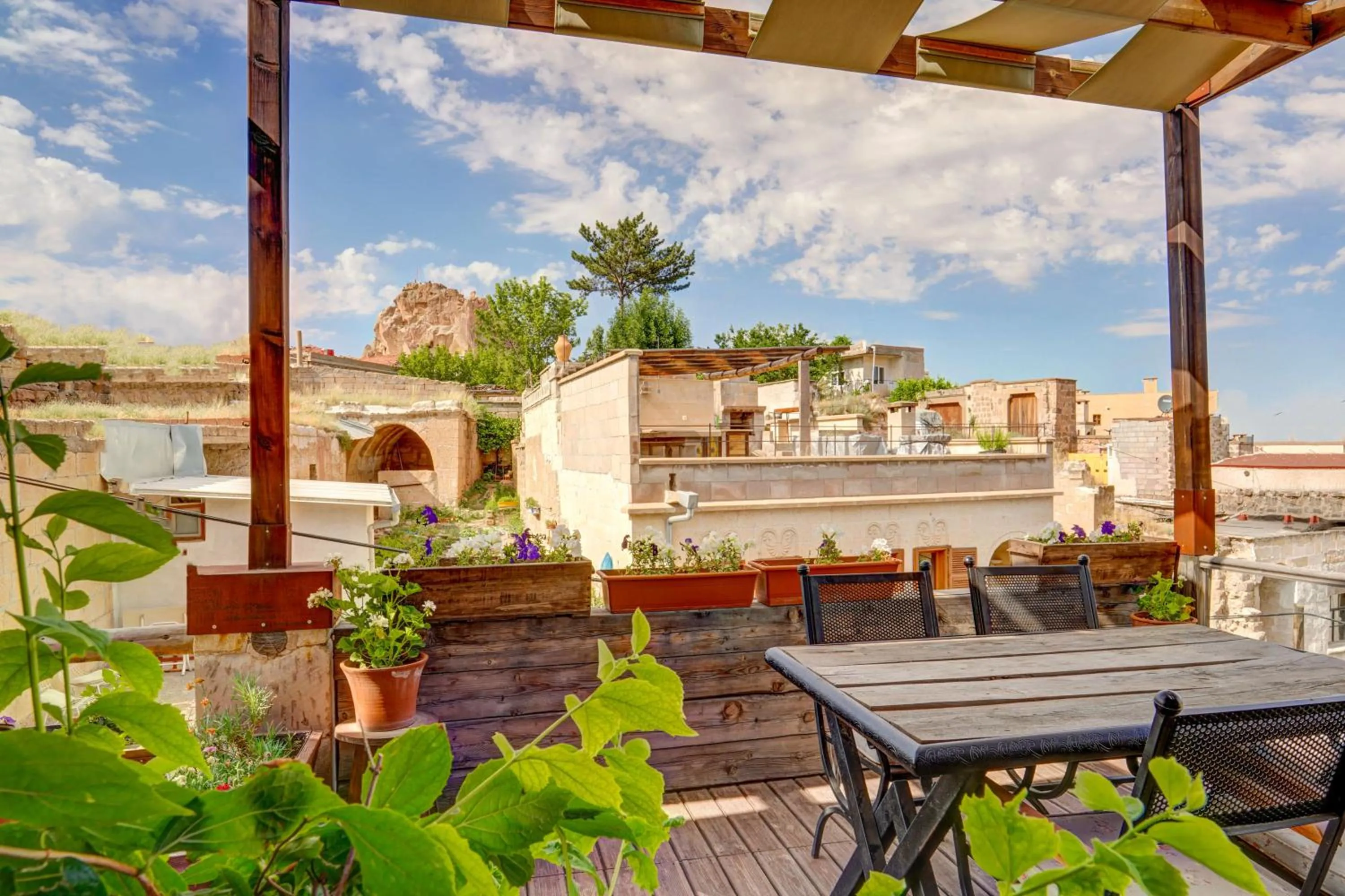 Patio in Vasıl Cave Hotel