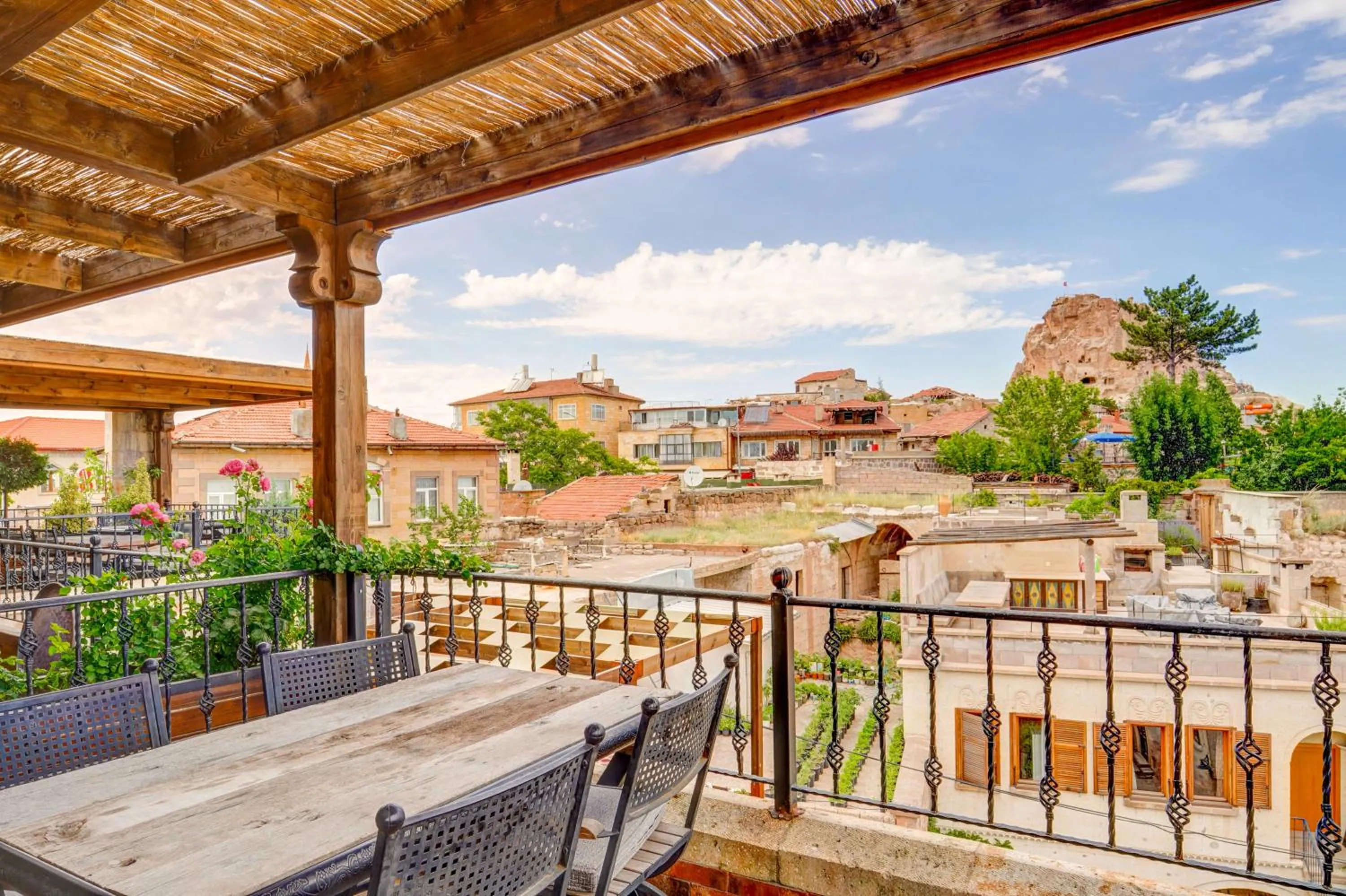 Patio in Vasıl Cave Hotel